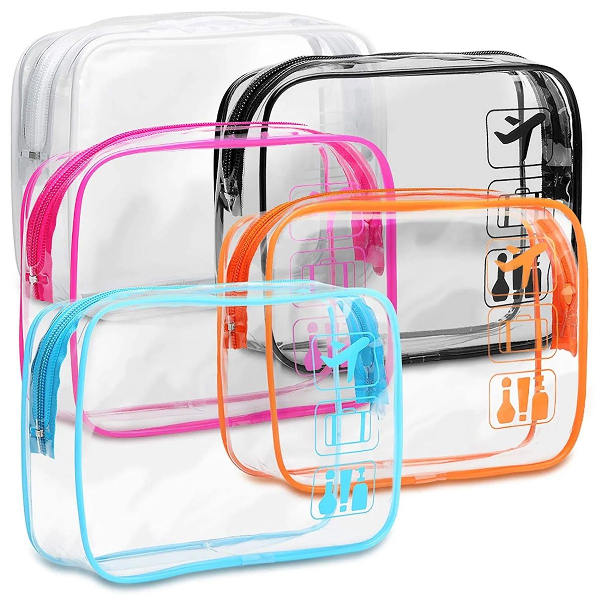 Clear Travel Cosmetic Bag
