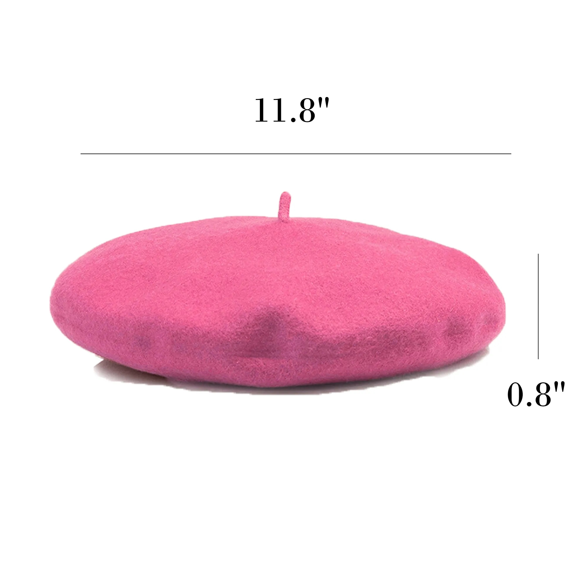 Thickened Fashion Wool Beret 7