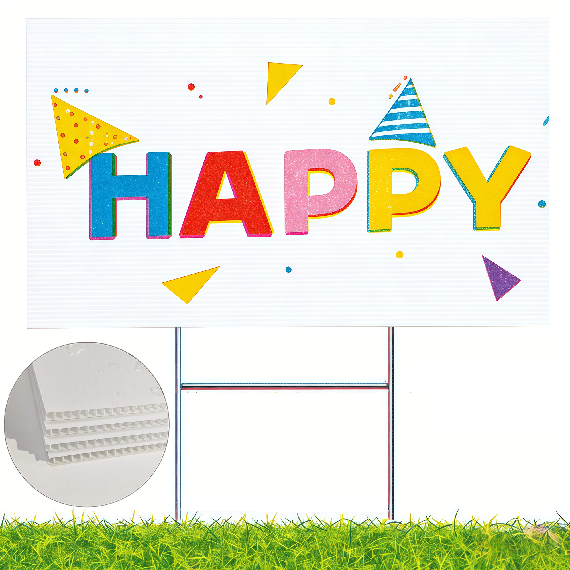Corrugated Plastic Yard Sign