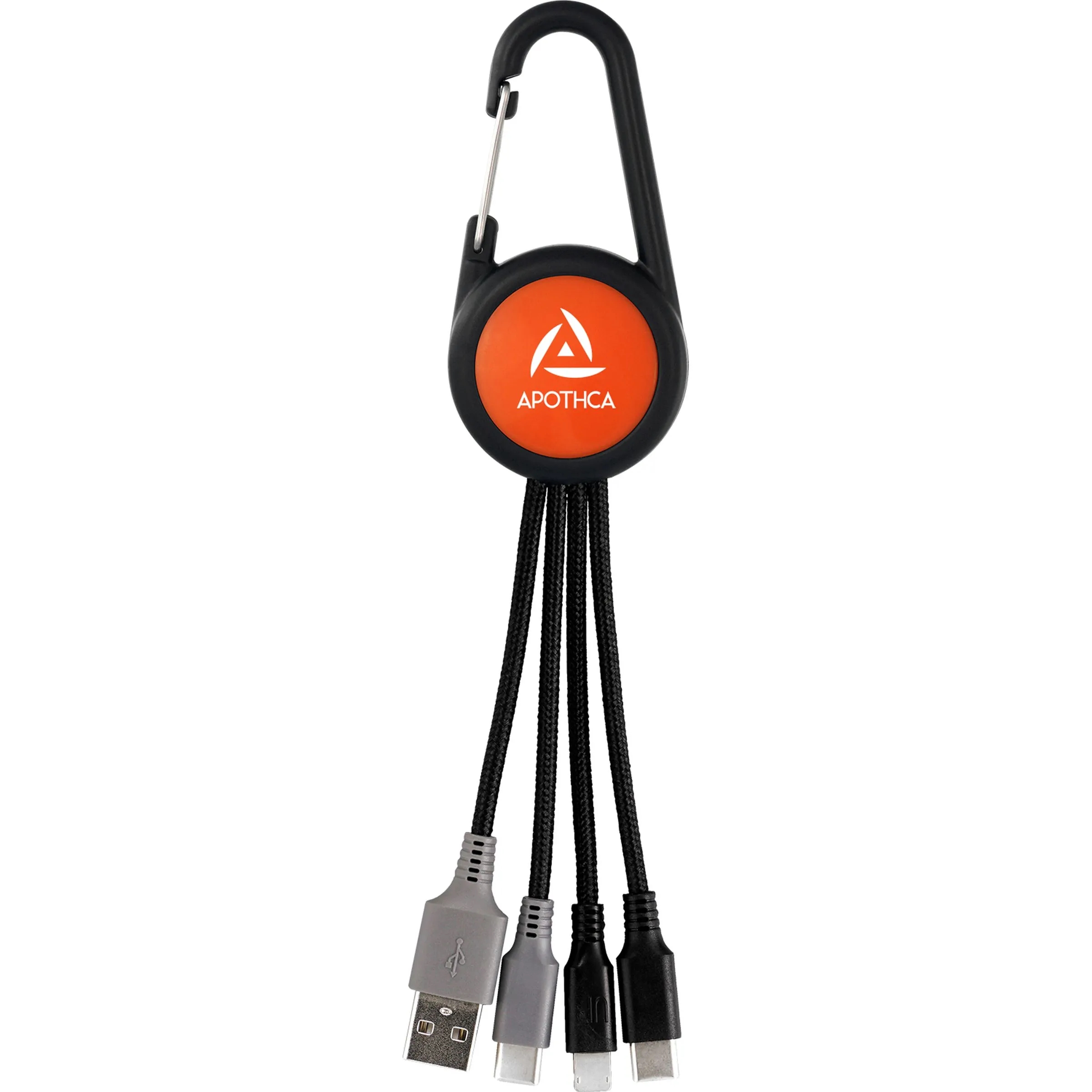 COLORFUL 3-IN-1 CARABINER DUO CHARGING CABLE 5