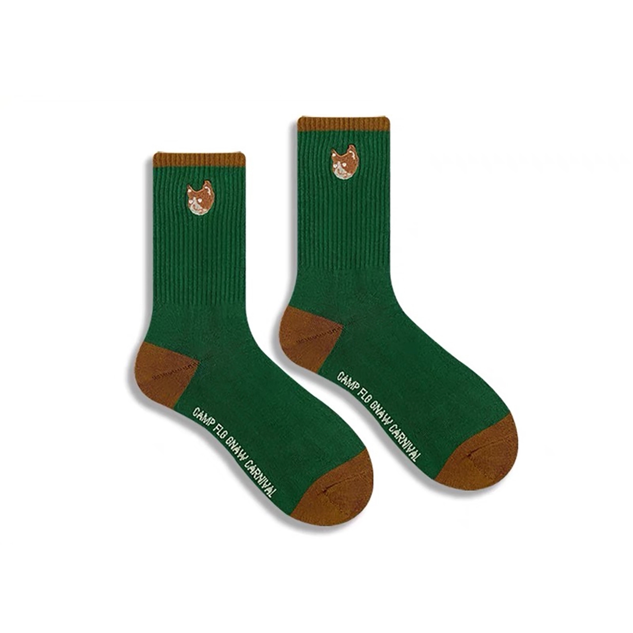 Custom Crew Socks with Embroidered logo 24