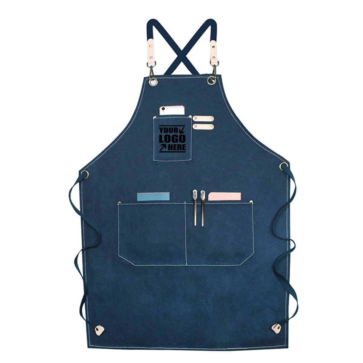 Chef Aprons For Men Women With Large Pockets