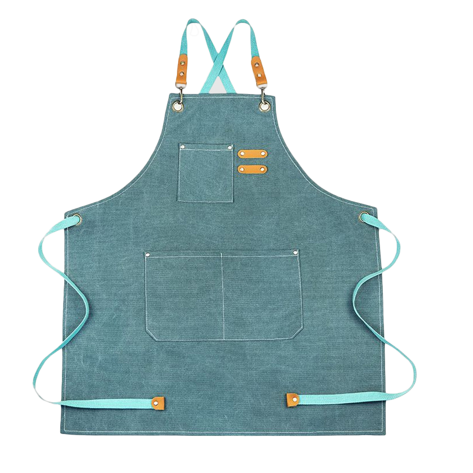 Adjustable Cross Back Kitchen Apron 15