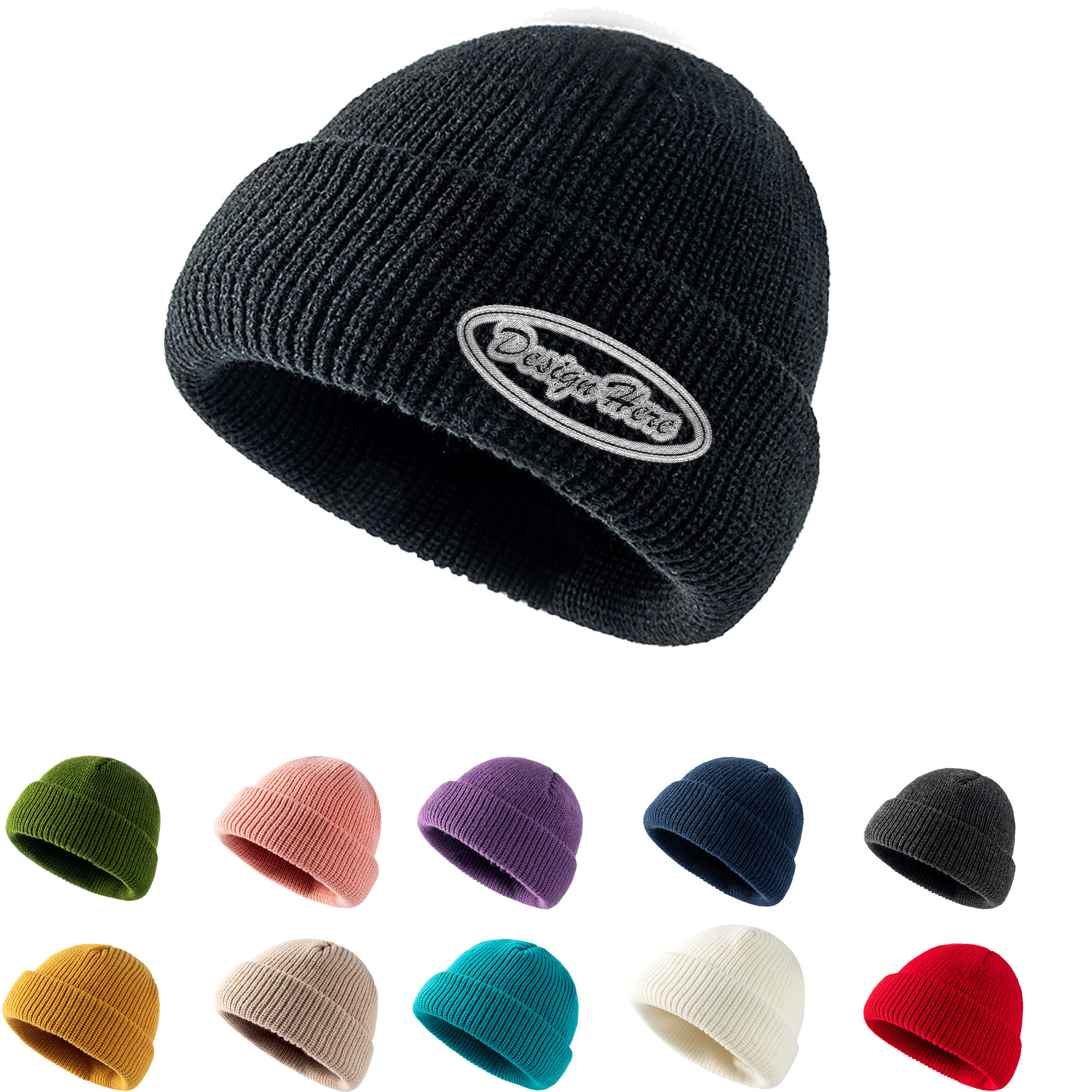 Women's Knit Beanie Hat for Outdoor Warmth in Fall & Winter