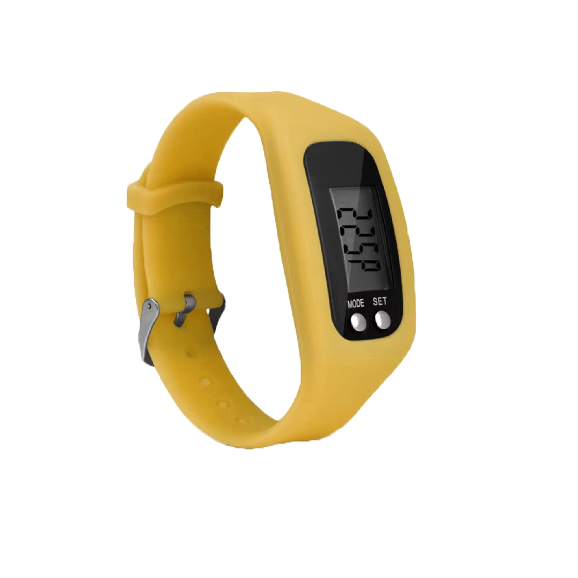 Silicone Pedometer Watch 12