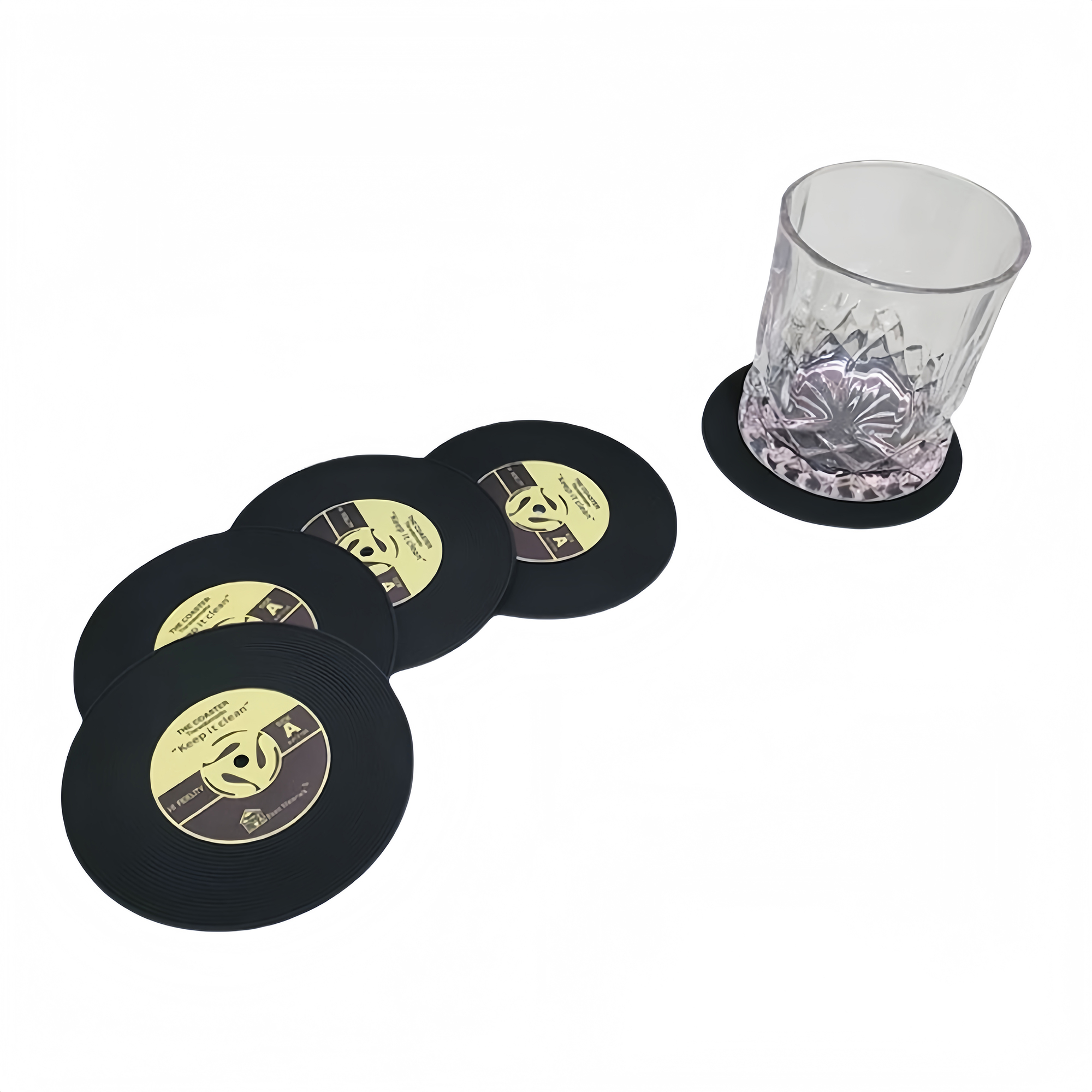 Record Coasters for Drinks 3