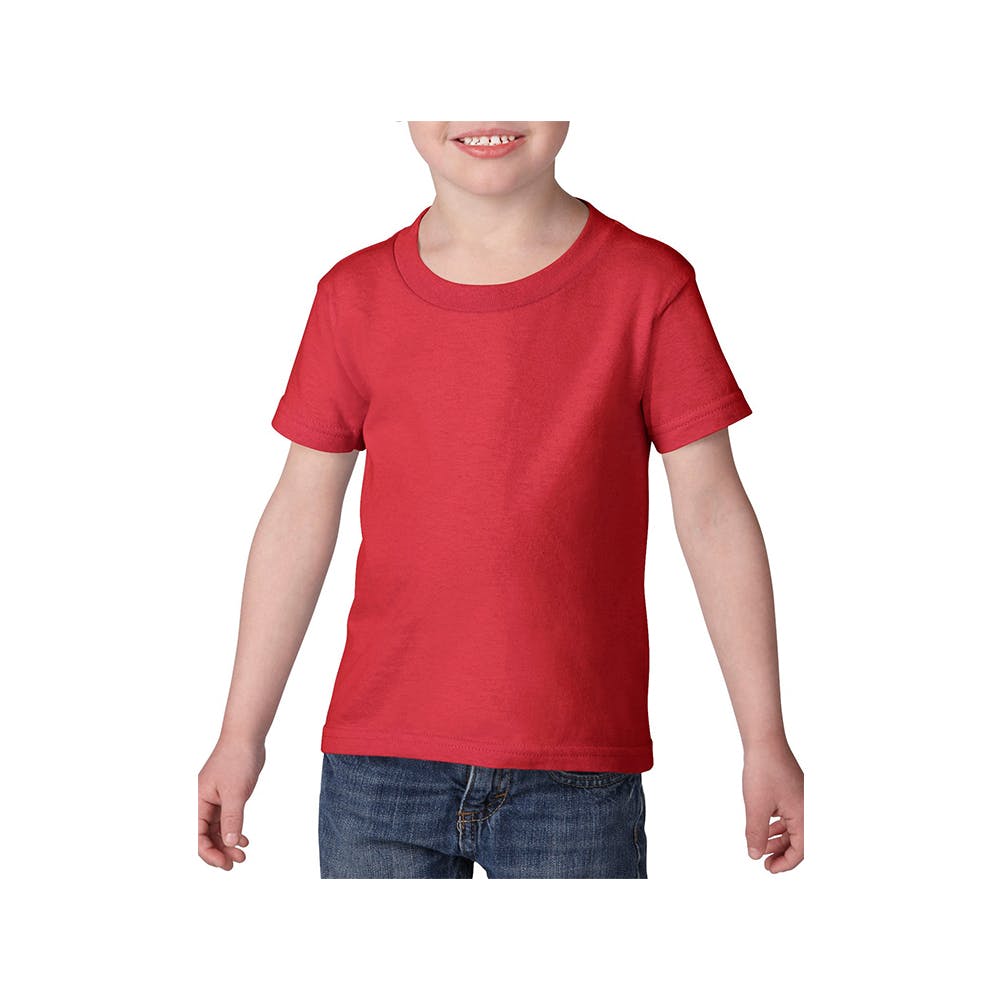Gildan Toddler T-Shirts - Red Large 3