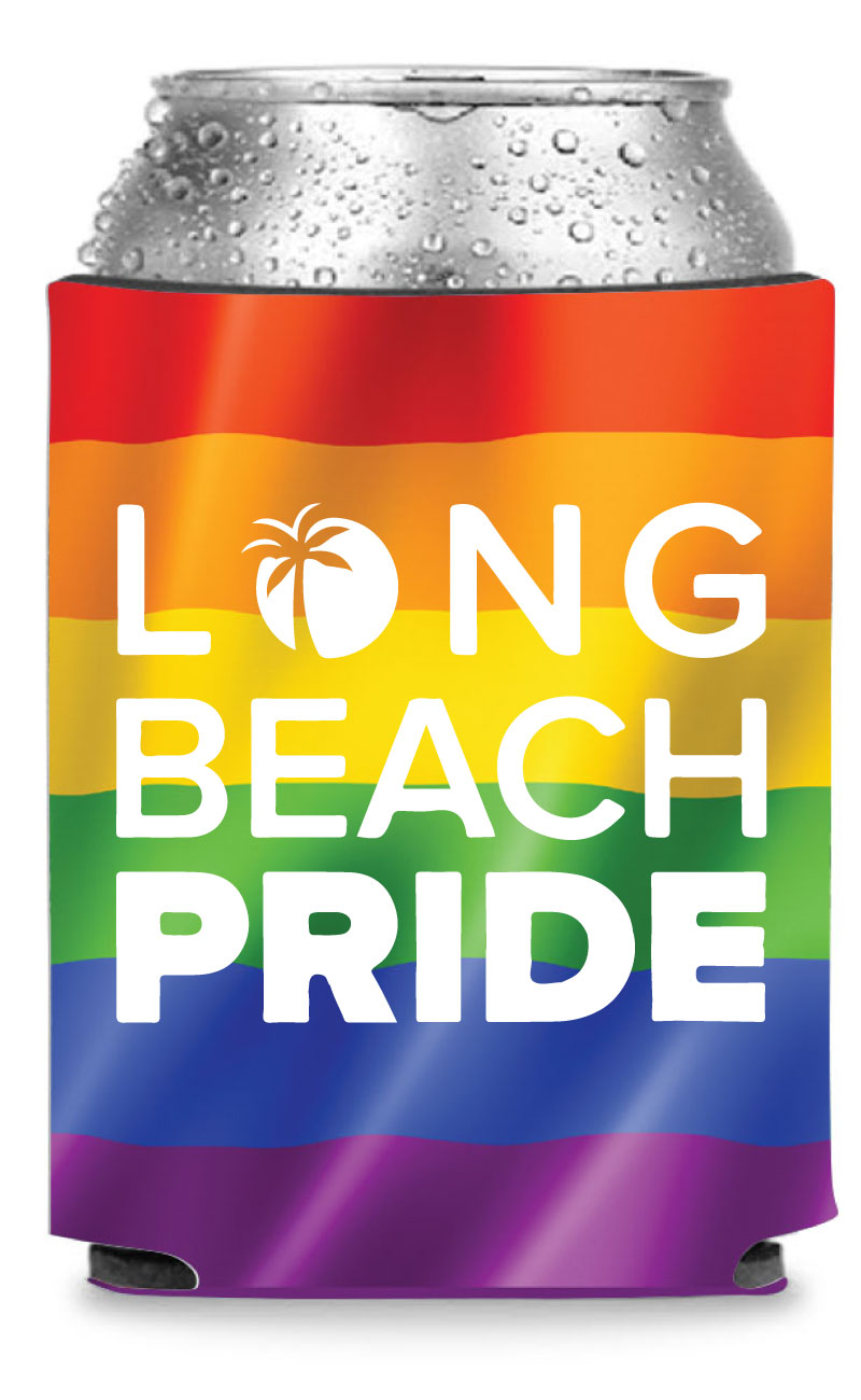 Rainbow Pride Collapsible Foam Can Cooler