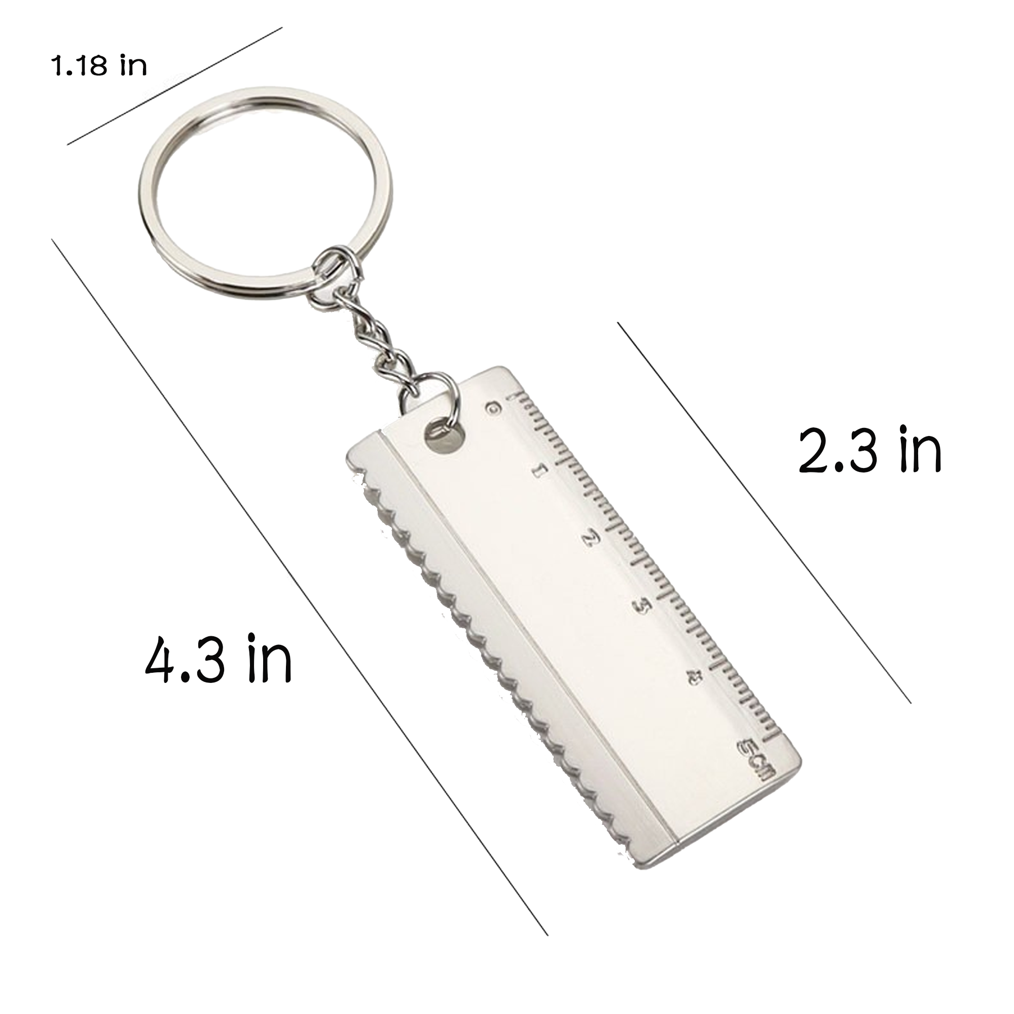 Keychain Ruler Pendant  MOQ50 4