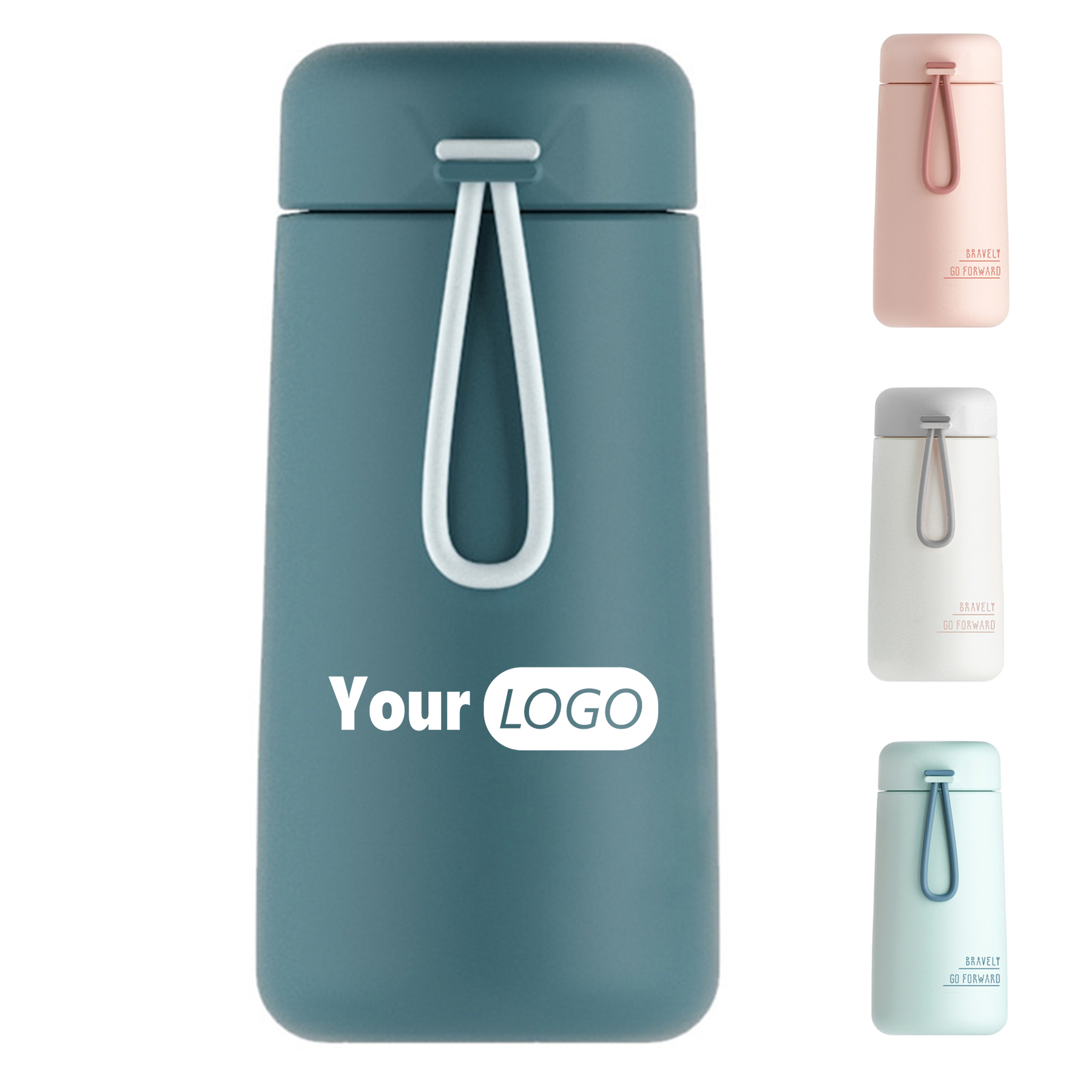 9oz 304 stainless steel cute portable Bottles-Insulated