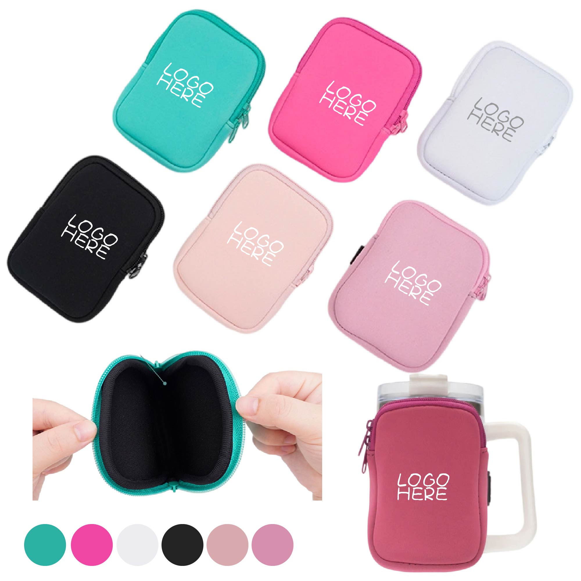 Water Bottle Zipper Pouch 4