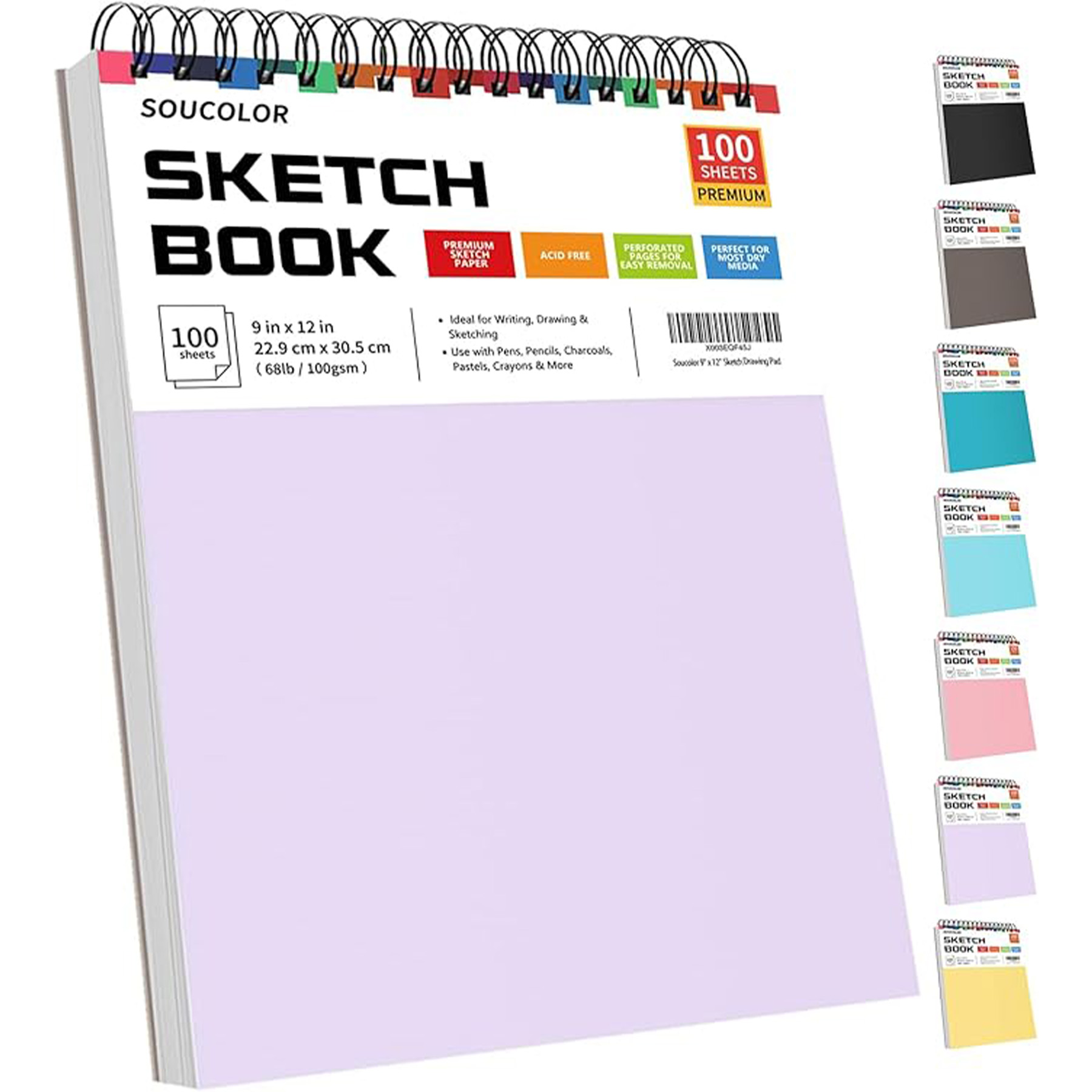 Writing And Drawing Spiral Bound Sketchbook 23