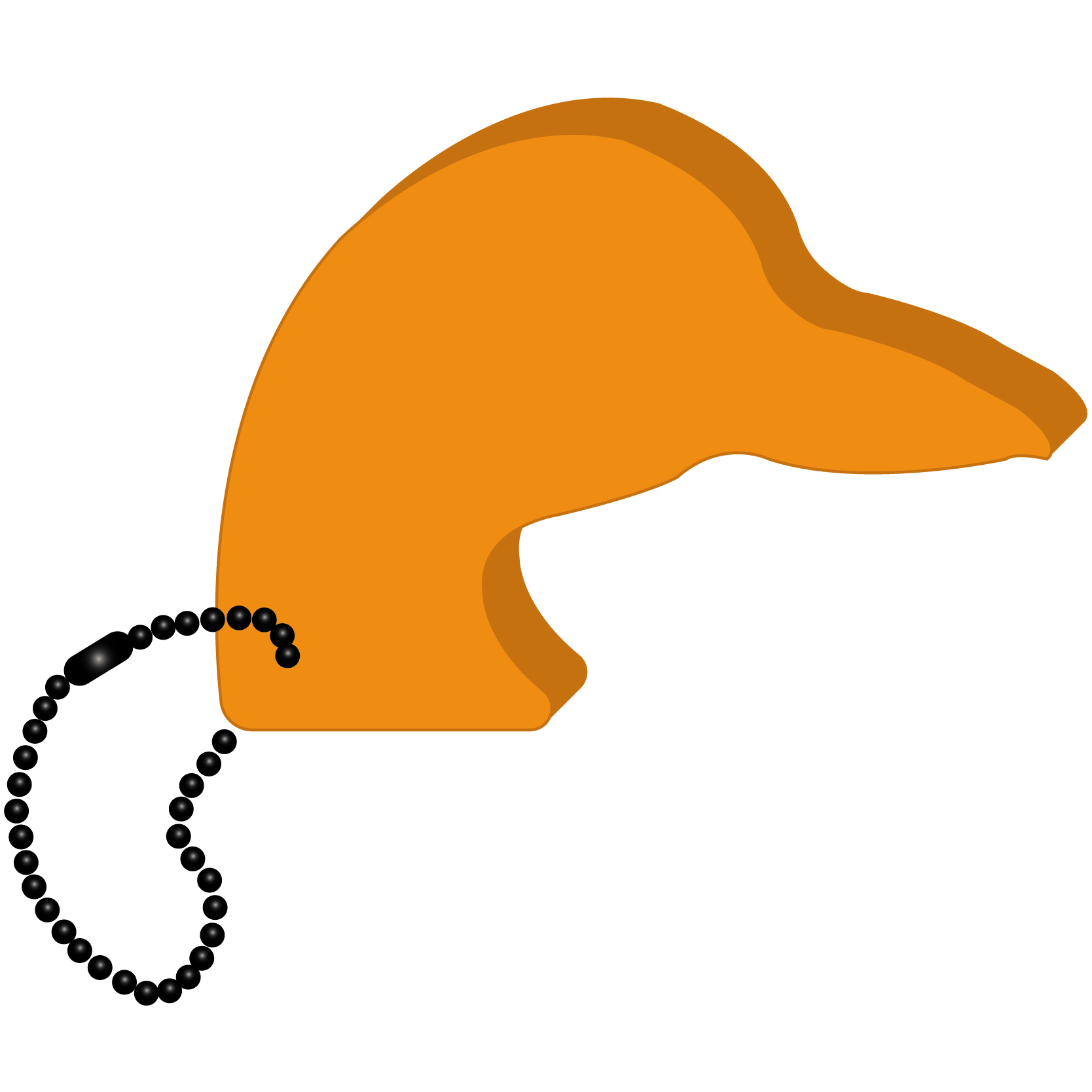 Duck Head Key Tag 34