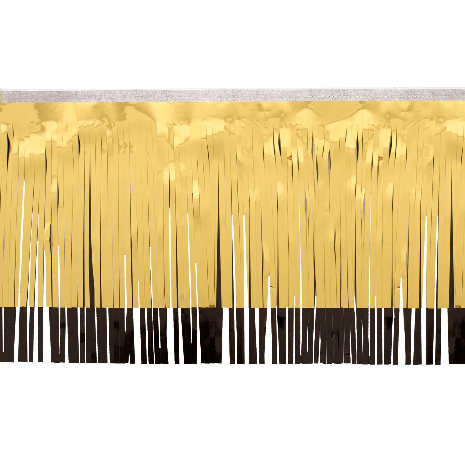 Victory Corps™ Metallic Gold & Standard Black Fringe (15") 2