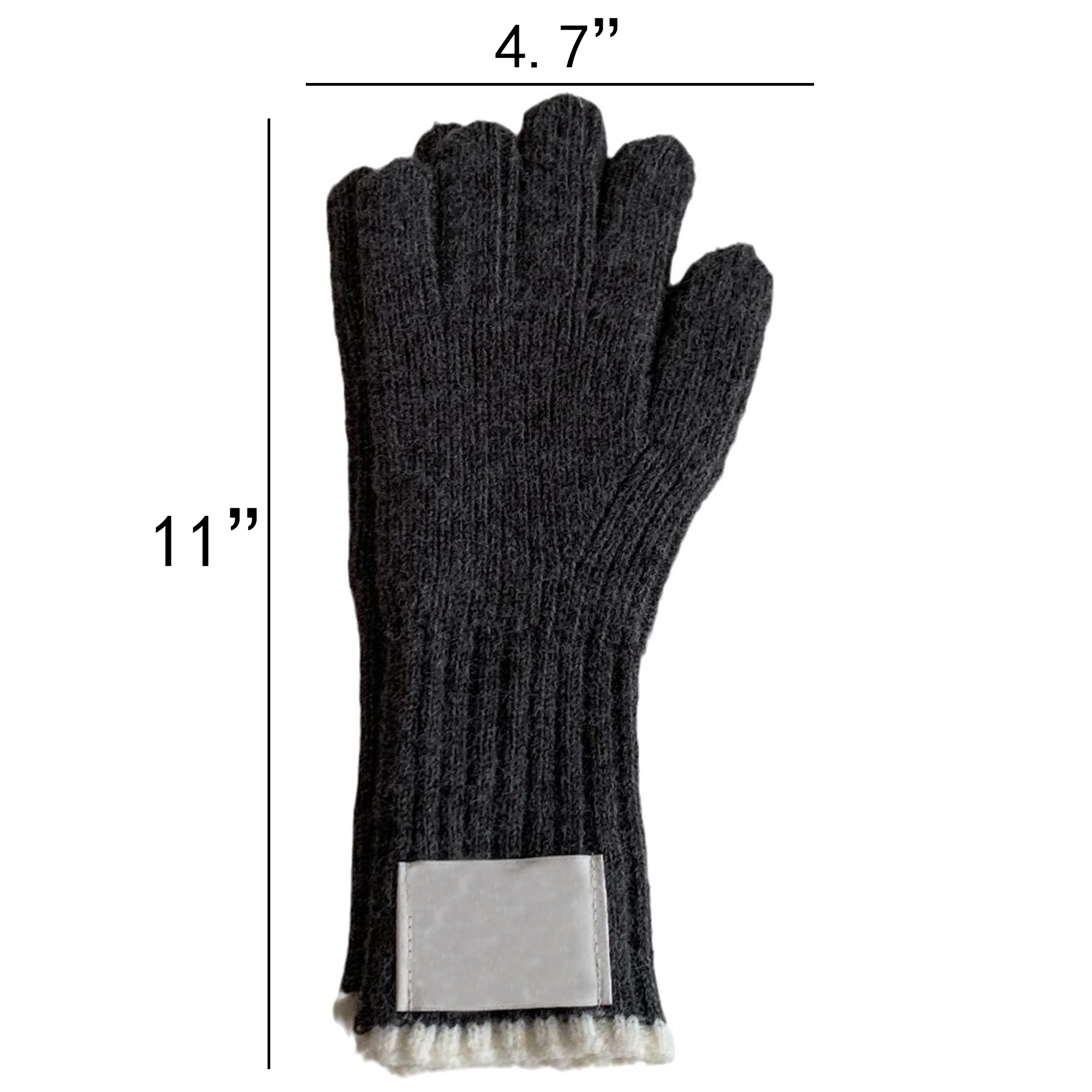 11" thermal knit gloves 27