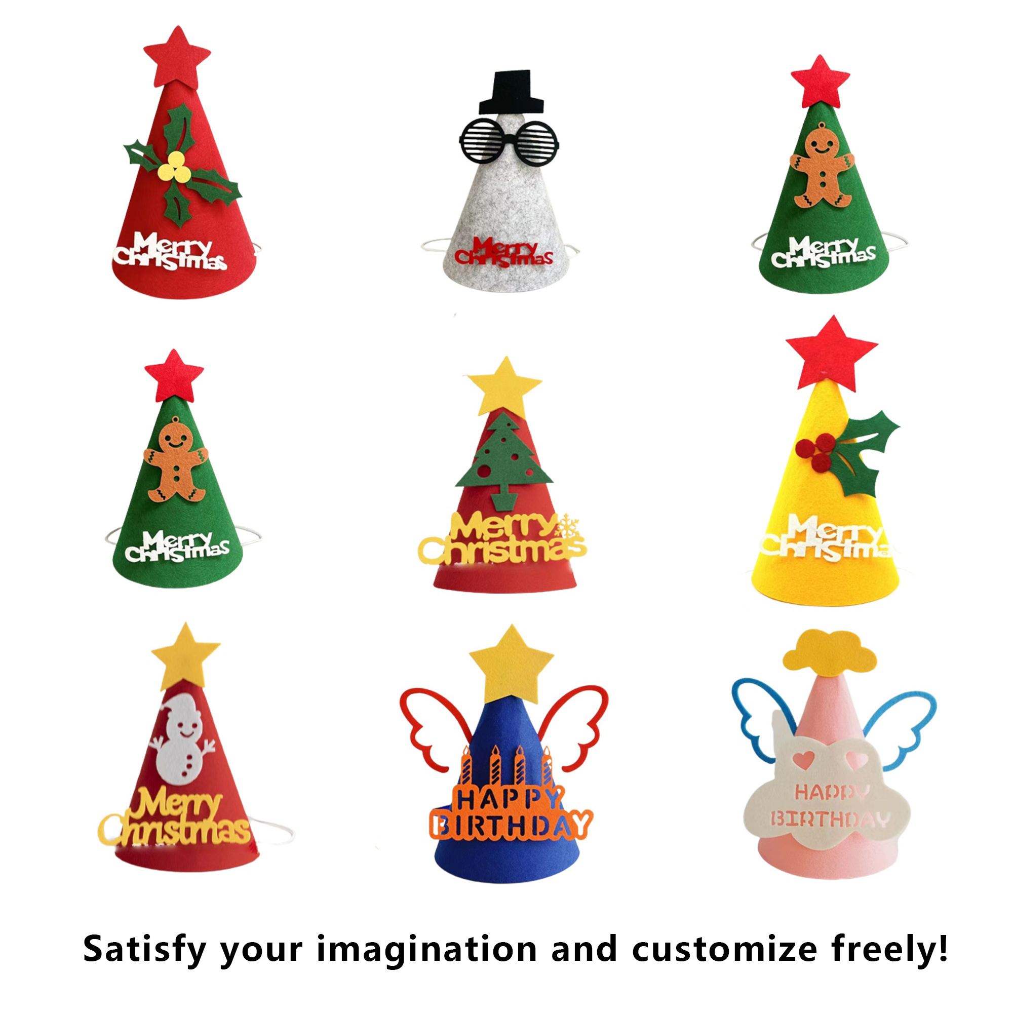 Felt Party Hat ?C Wedding, Birthday, Corporate Event 5
