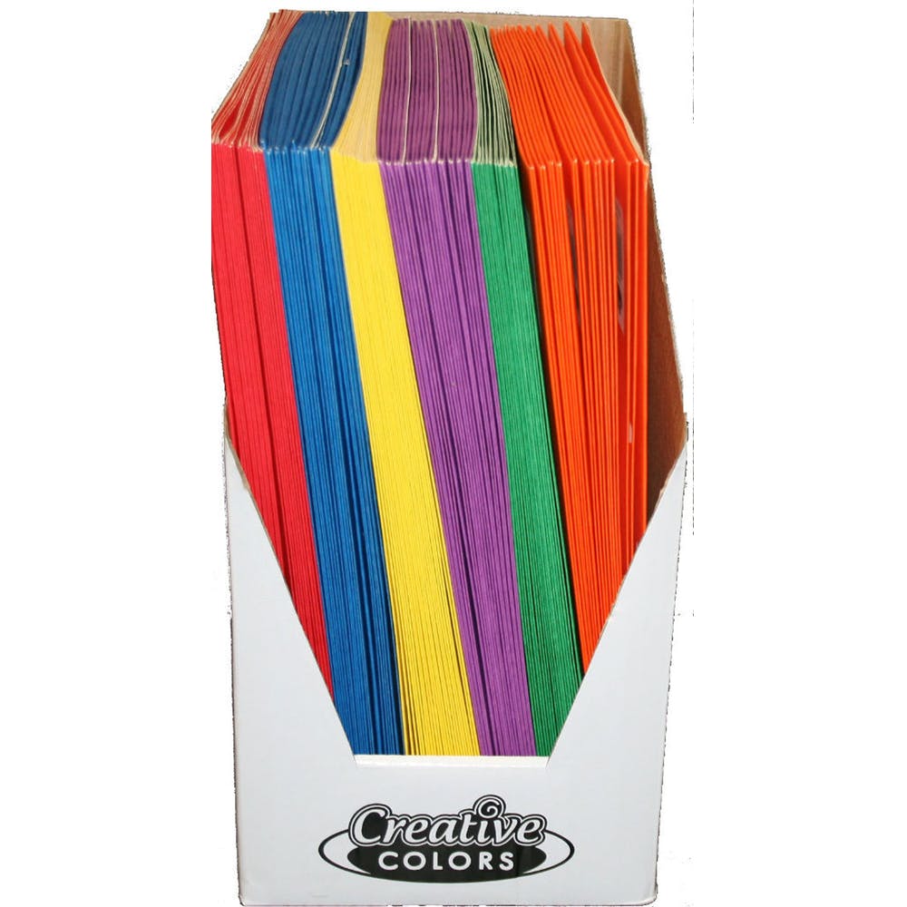 2-Pocket Folders - Paper Assorted Colors 3