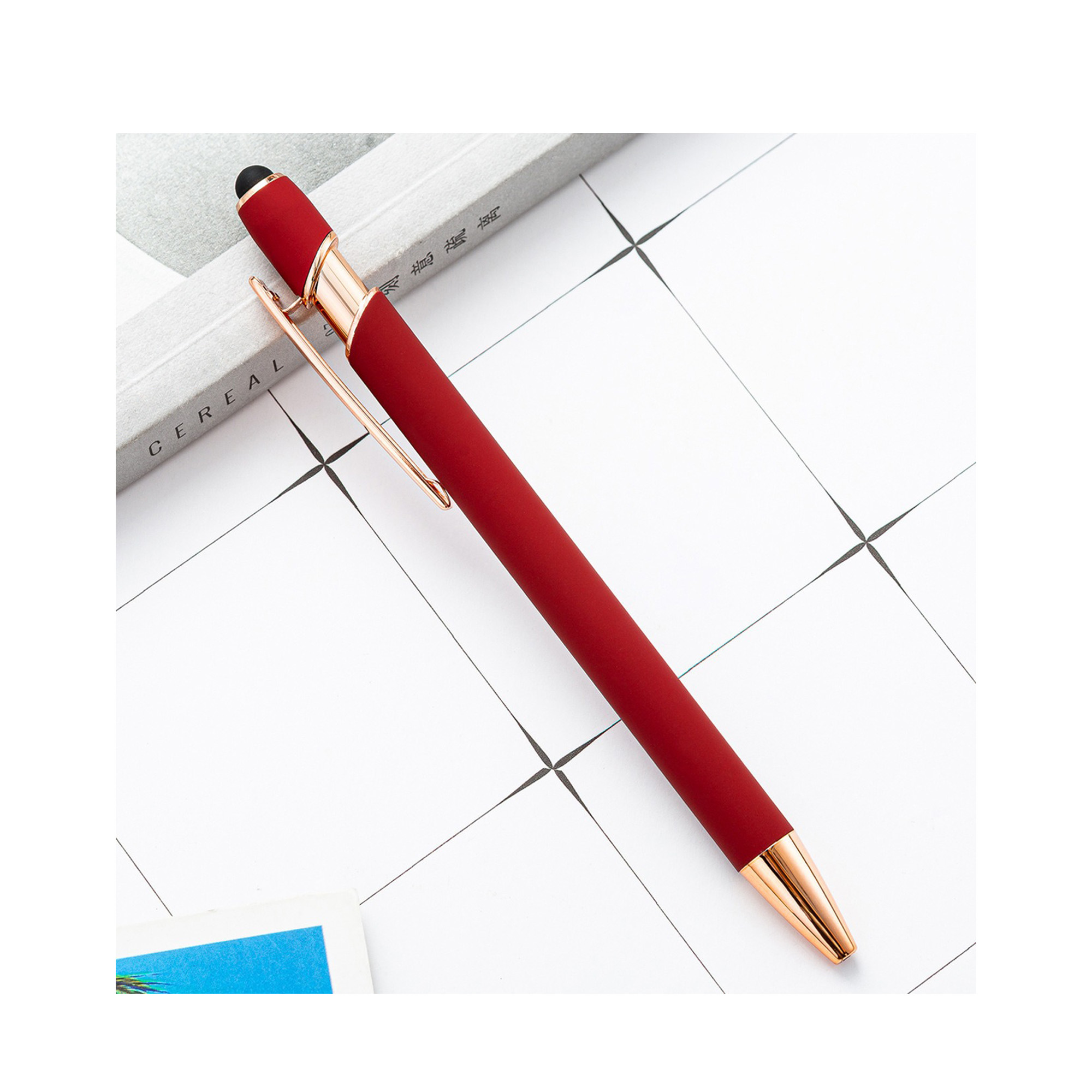 Metal Barrel Push-Button Ballpoint Pen 29