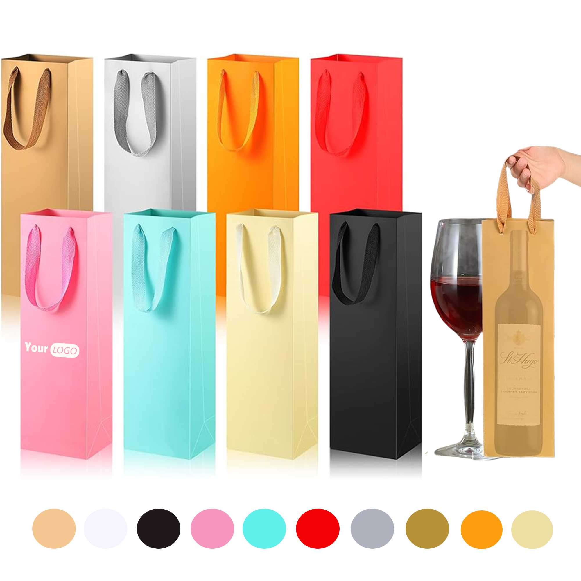 Reusable Wine Gift Bag