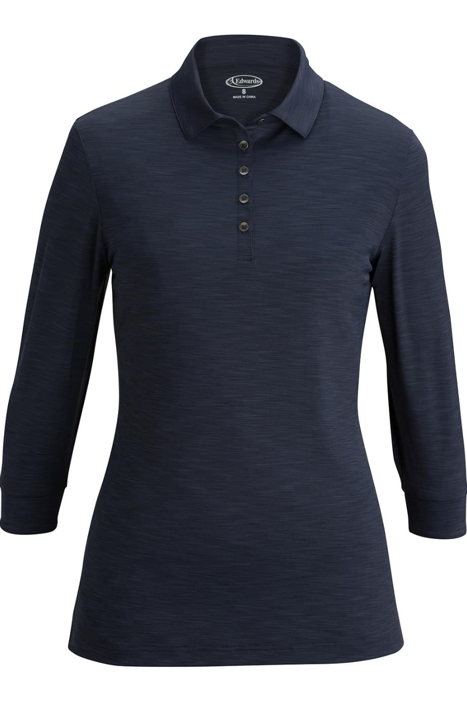 Optical Heather Ladies Polo