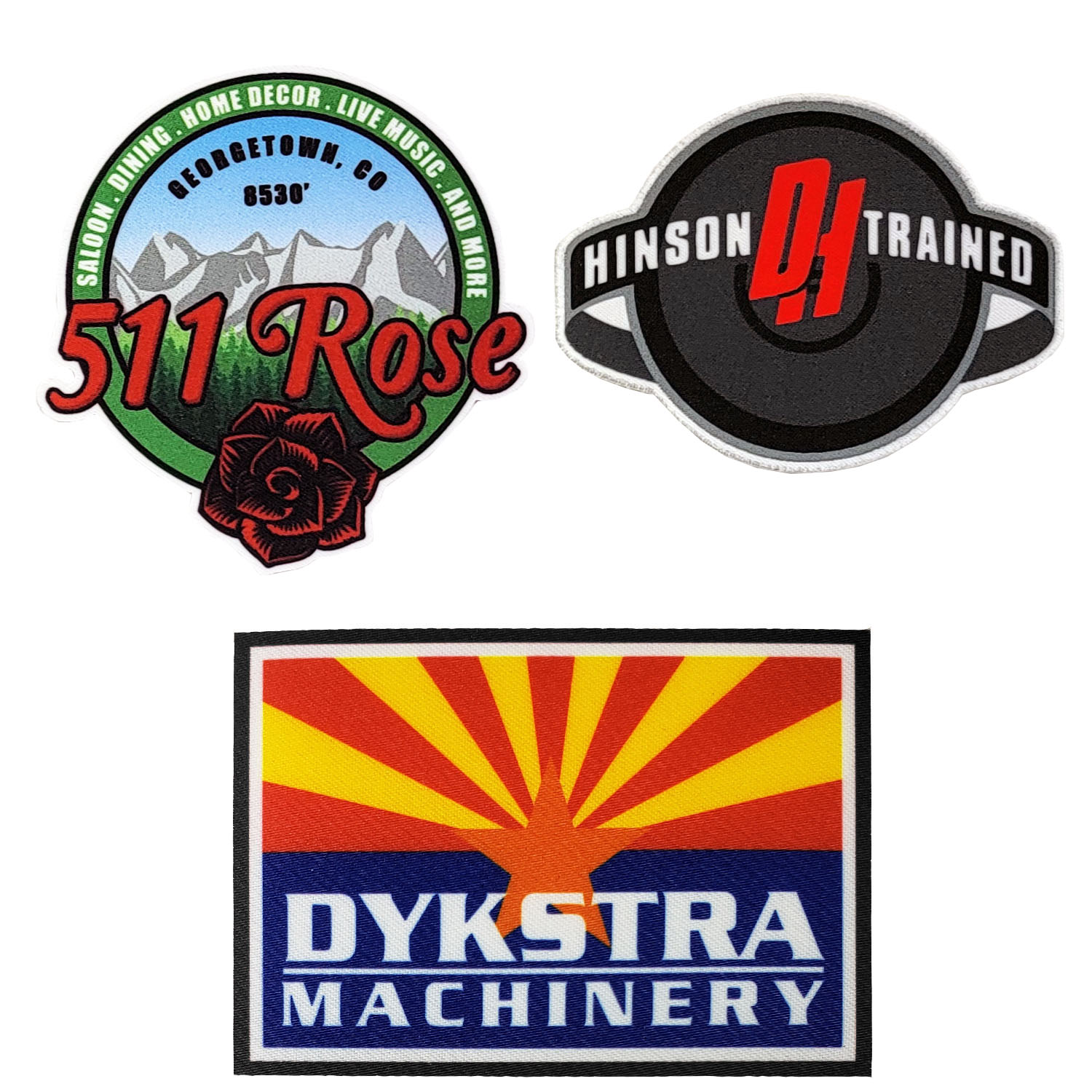 Full Color Dye Sublimation DigiPrint Patches 13