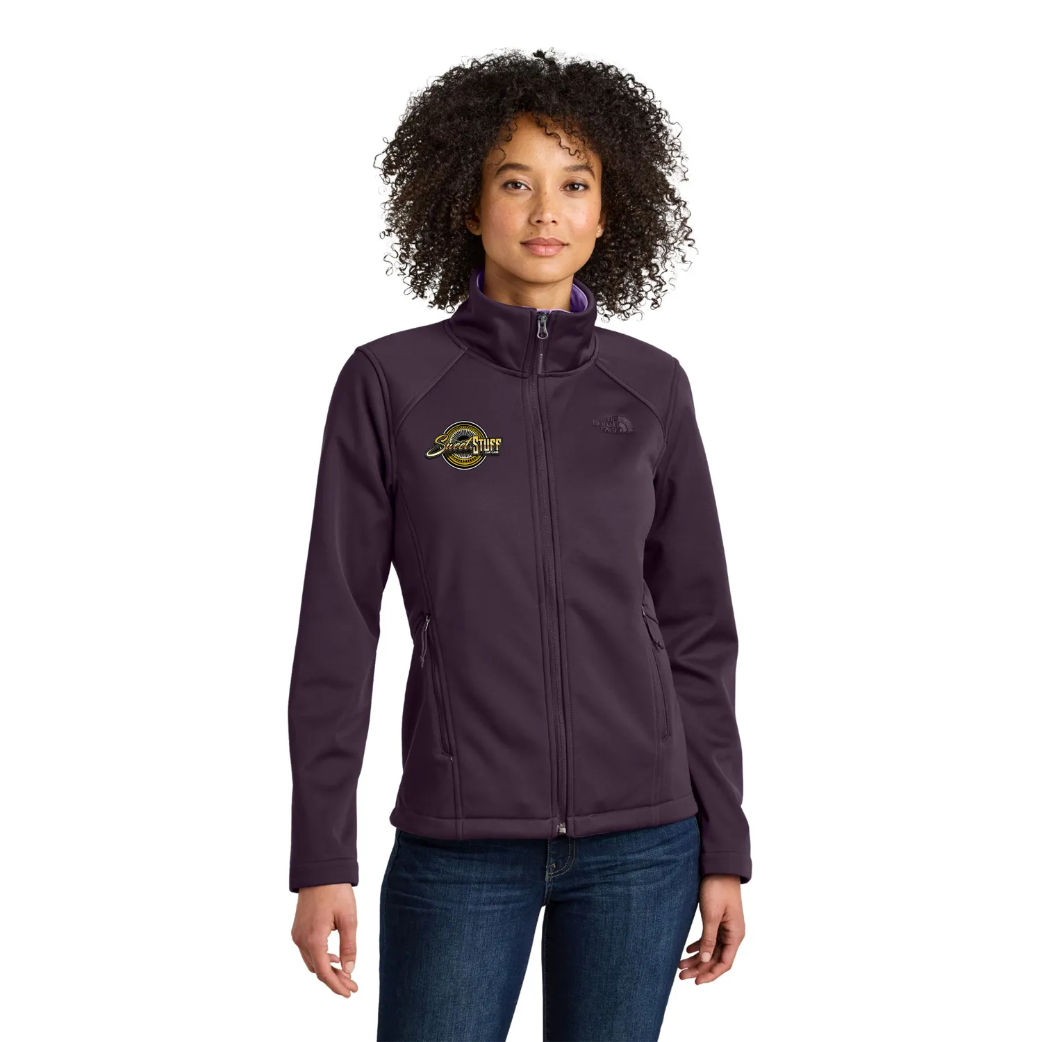 The North Face(R) Women's Chest Logo Ridgewall Soft Shell Jack 5