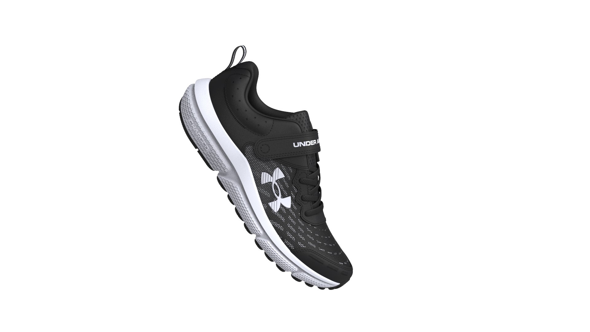 UA Assert 10 Wide Boys' Pre-School Running Shoes 12