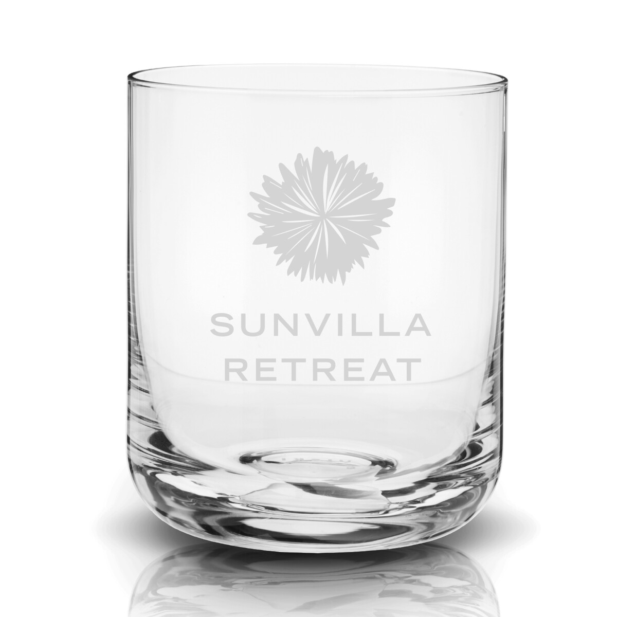 Rolling Crystal Whiskey Tumblers (Set of 2)