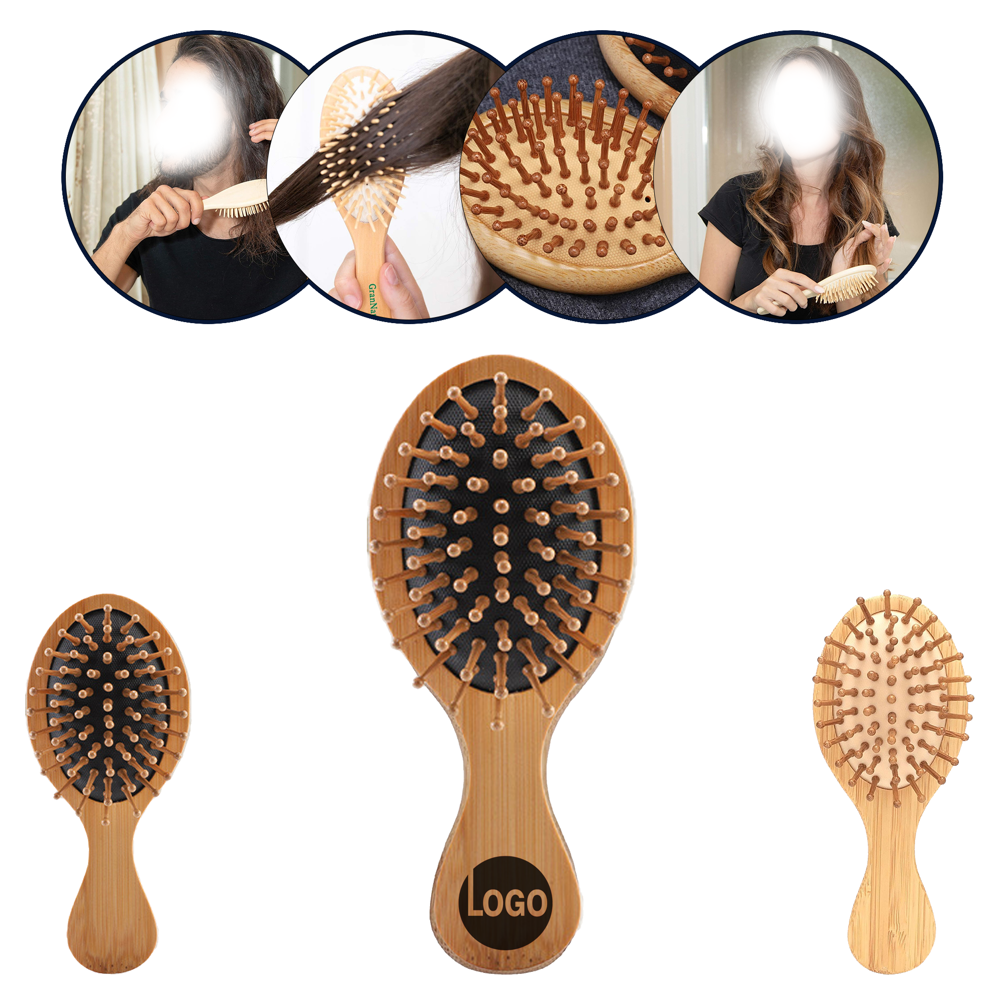MOQ 100pcs Ergonomic Scalp Massager 3