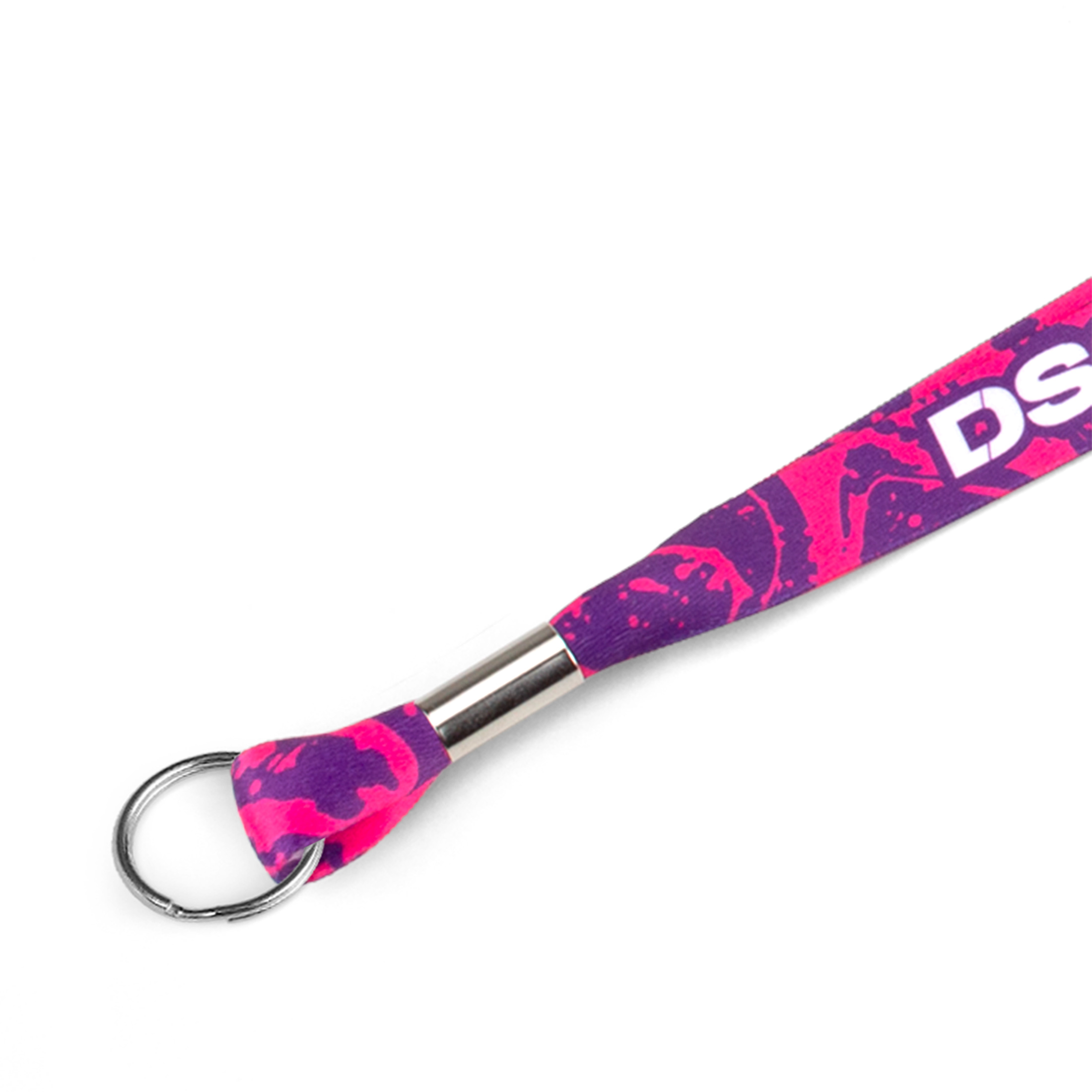 ¾" Satin Finish Full Color Lanyard Quick Ship 12