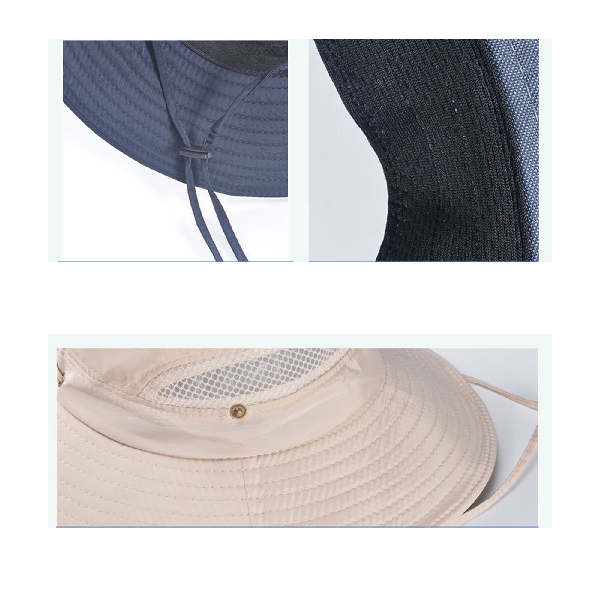 Wide-Brim Hiking & Fishing Sun Hat 7