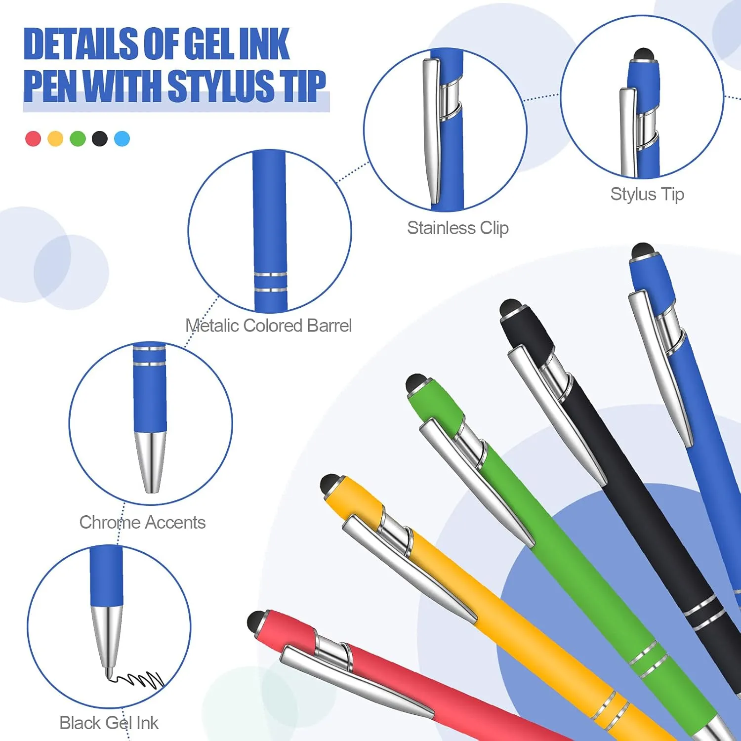Aluminum Pen with styles 21
