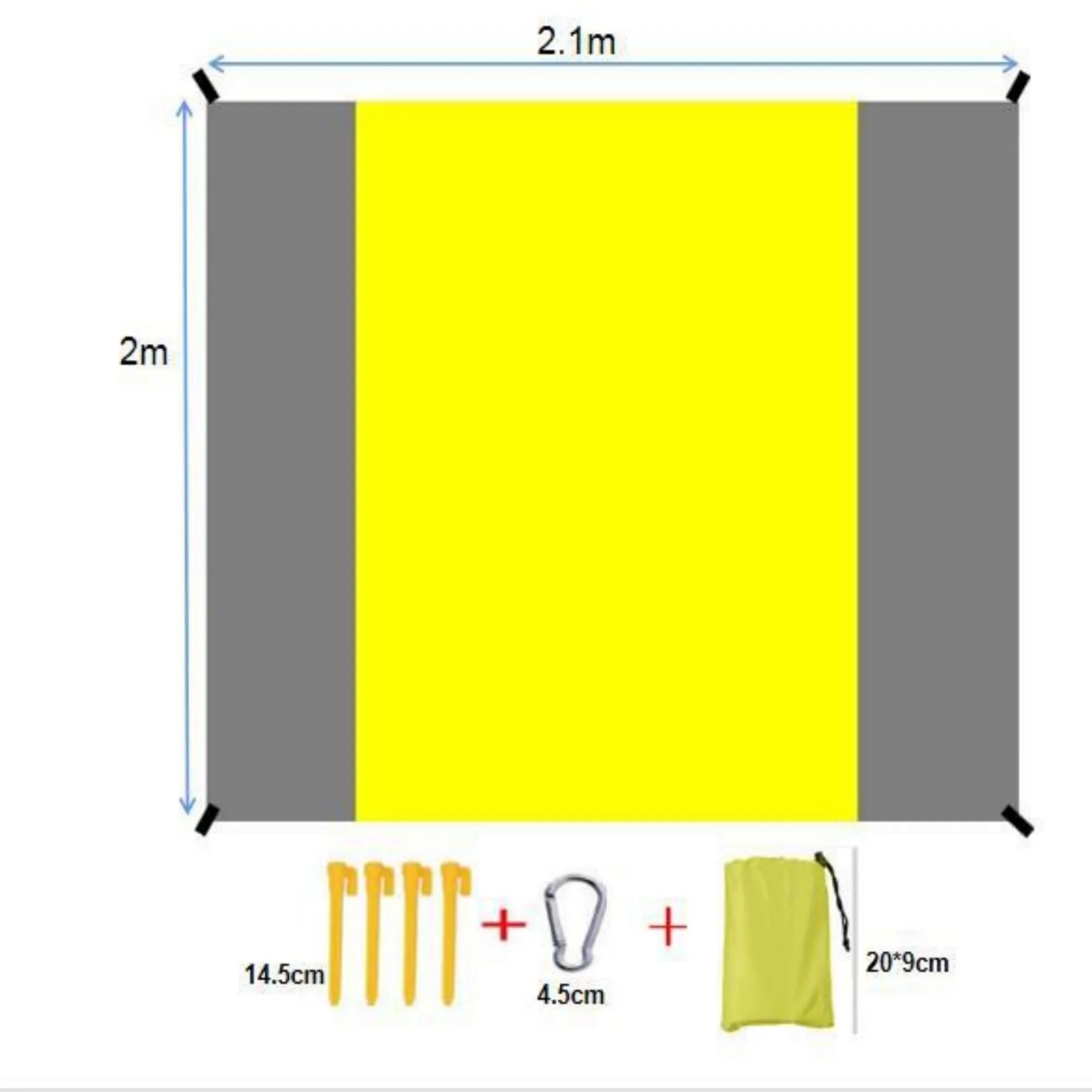 Sandfree Beach Mat Picnic Blanket 22