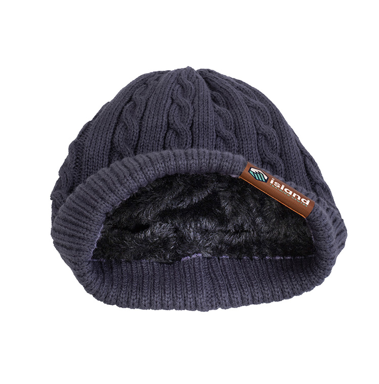 "THE COZY" Cable Knit Beanie With Fluffy Soft Lining 19