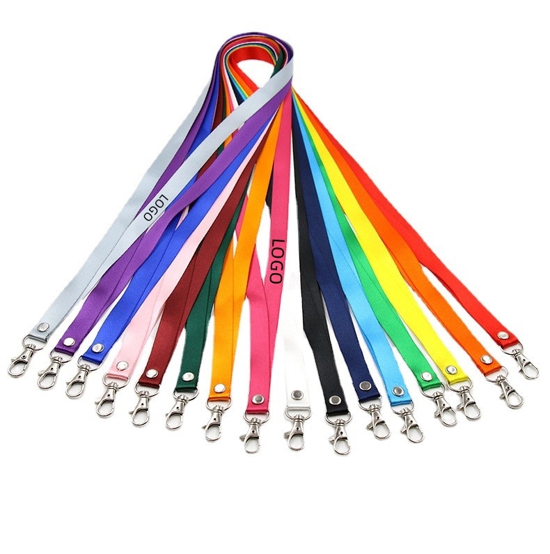 3/4" Custom Polyester Detachable Buckle Lanyard 1