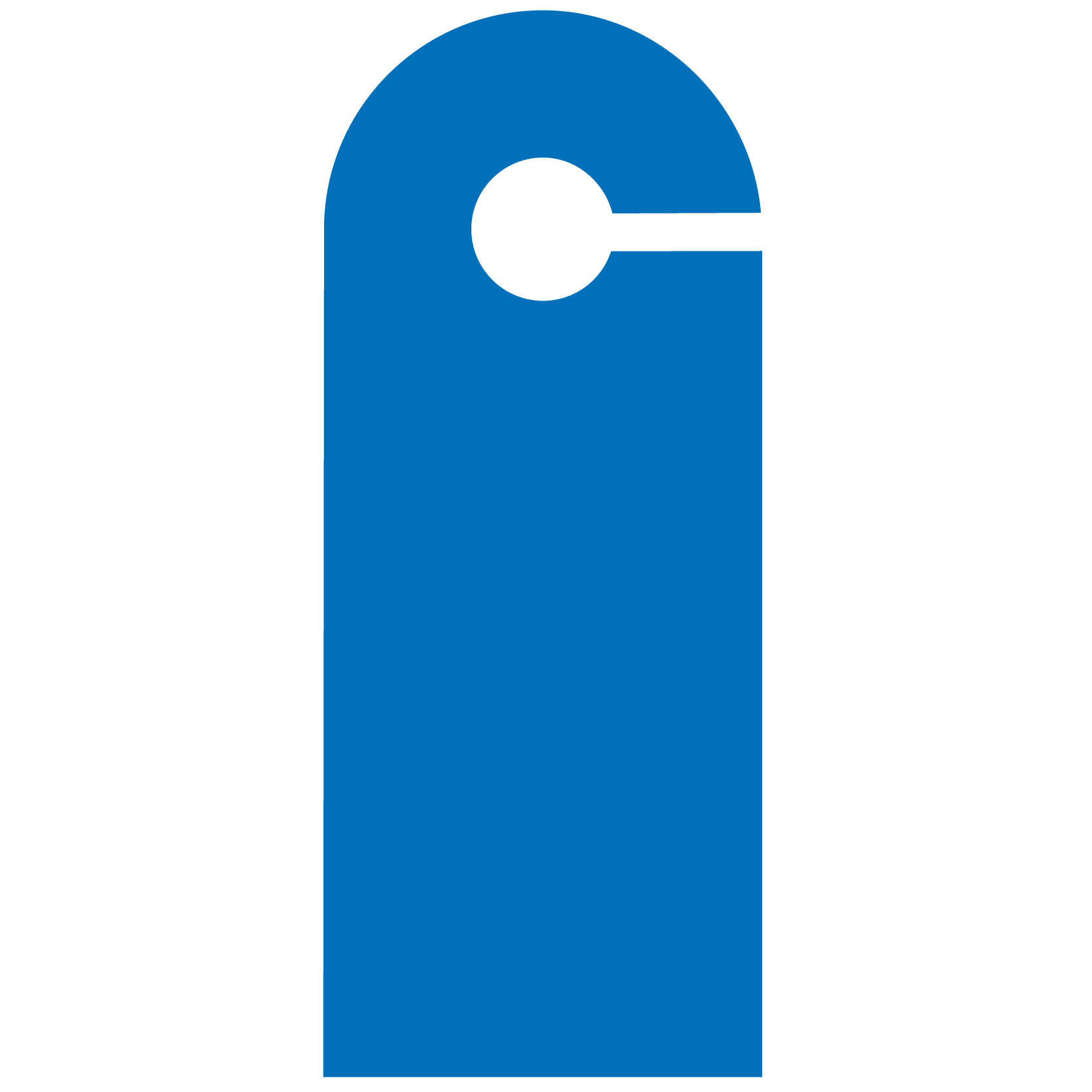 Door Hanger 1/4" 36