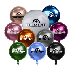 18" Circle-Shaped Mylar Balloon (1 Color Imprint)