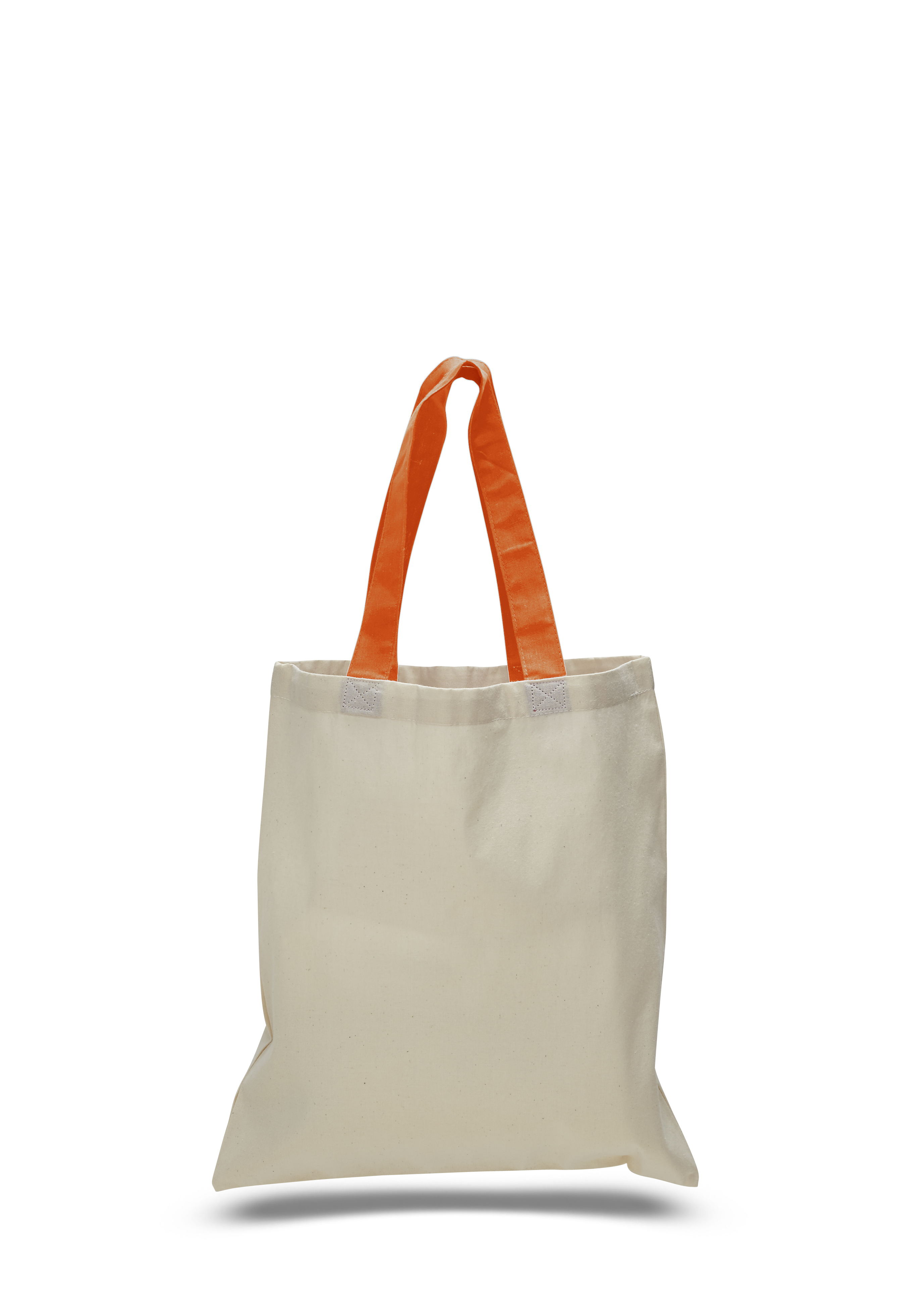 Economical Cotton Tote Bag with Colored Handles, custom tote bag with logo imprint 49
