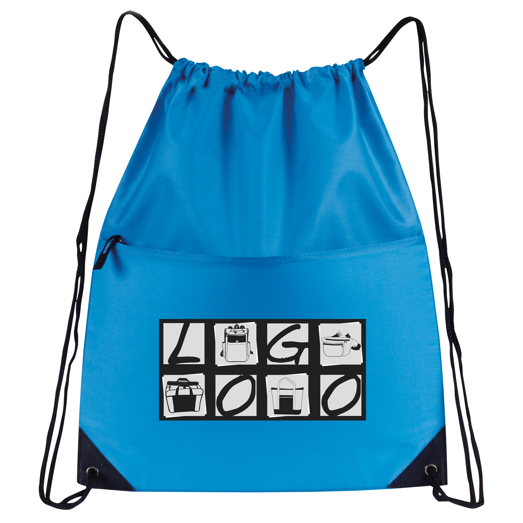 All Purpose Drawstring Tote II Bag 34
