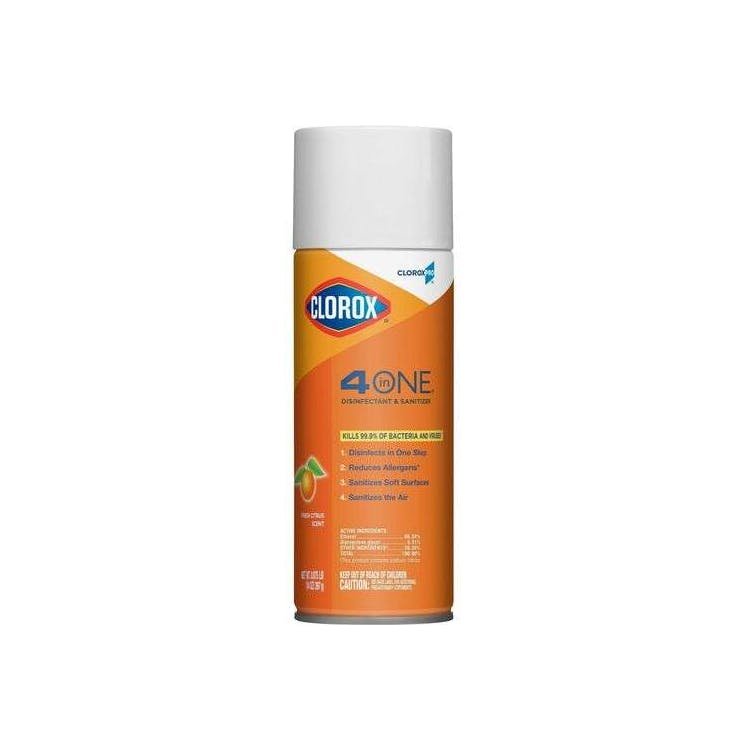 CloroxPro 4 in One Disinfectant & Sanitizer - 12 Pack Fresh Citrus 3