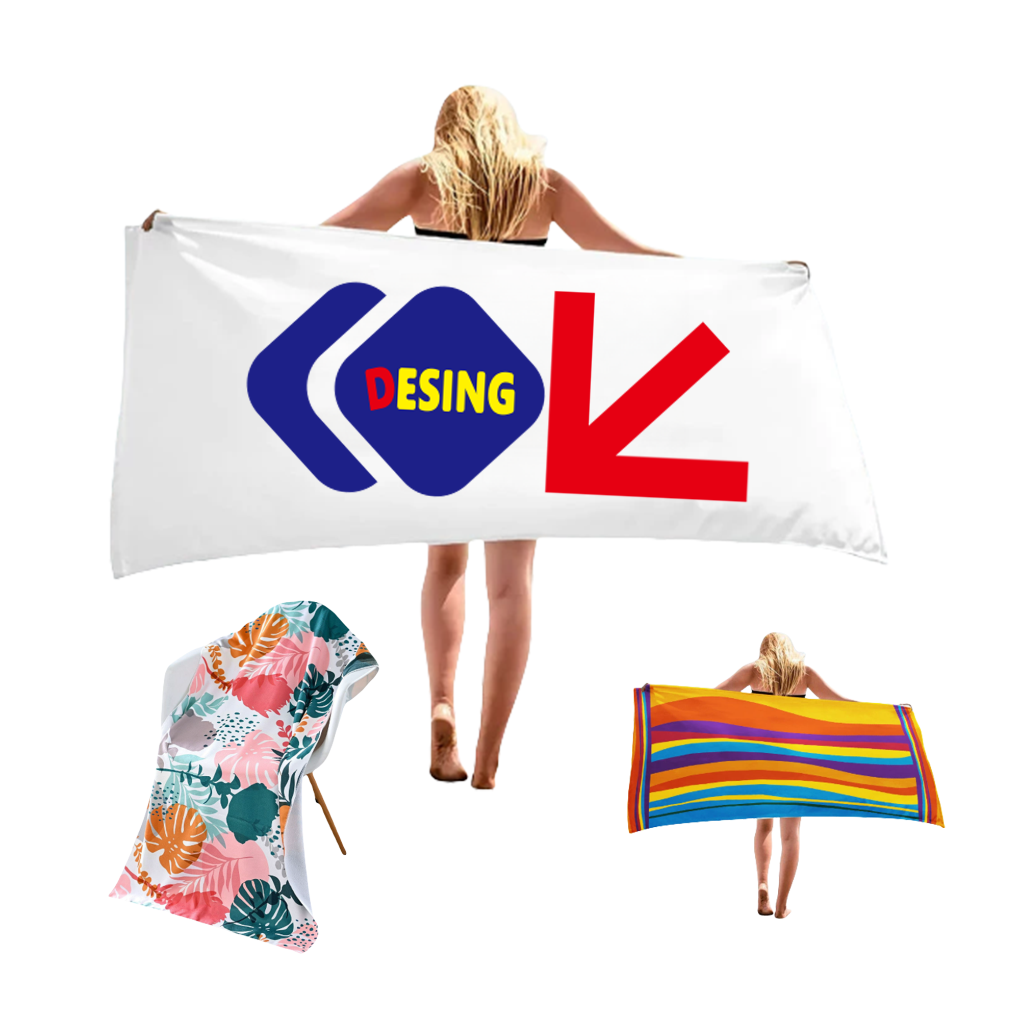 Personalized Custom Design Beach Towel MOQ50