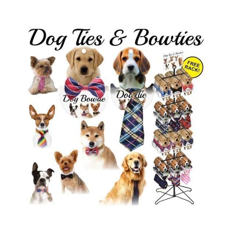 Dog Bowties & Ties - 144 Piece Display 3