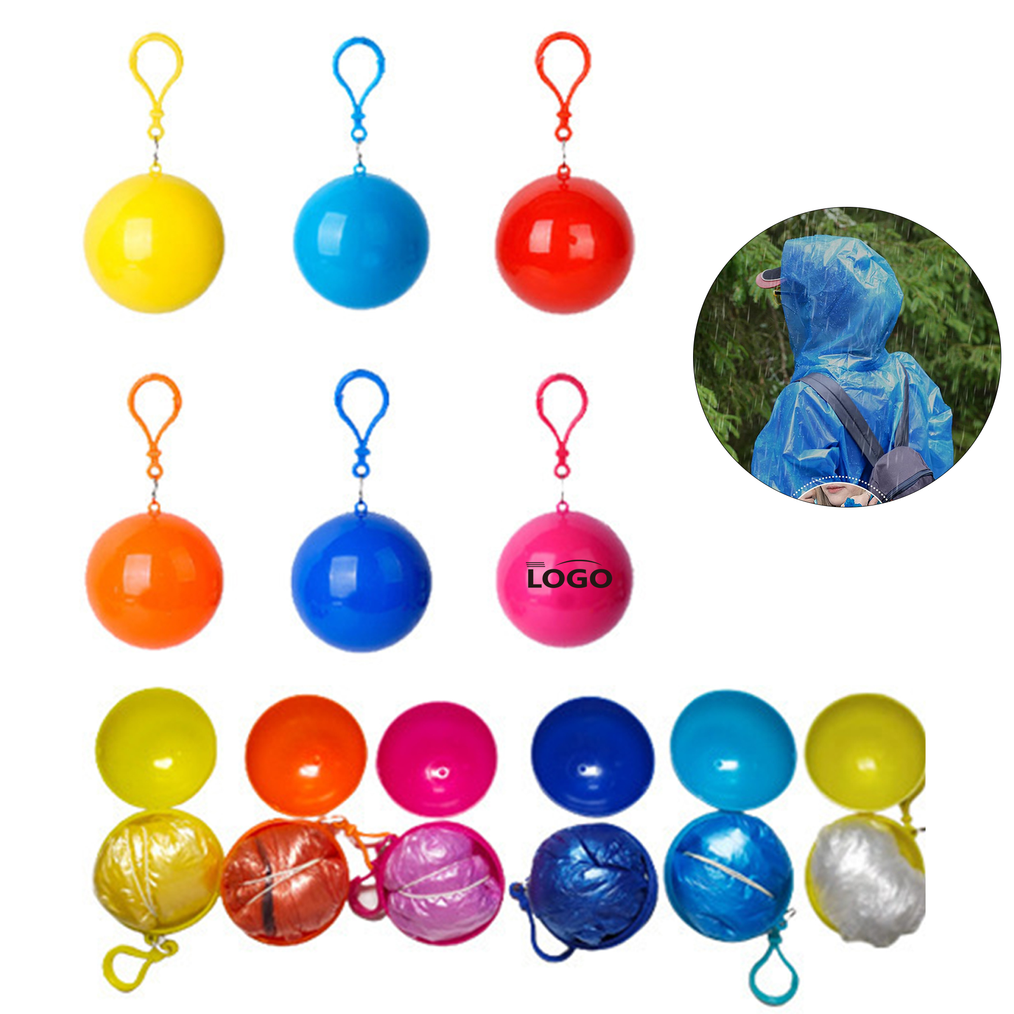 Portable Disposable Emergency Raincoat 3