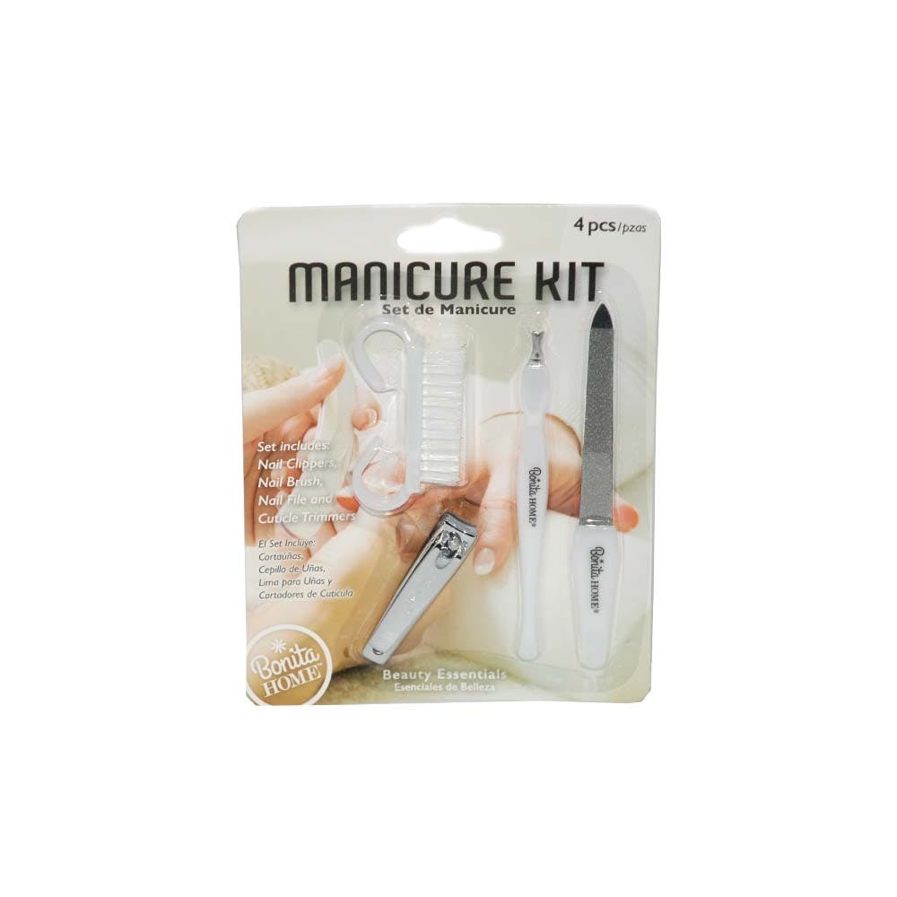 Home Manicure Kits - White 4 Pieces 3
