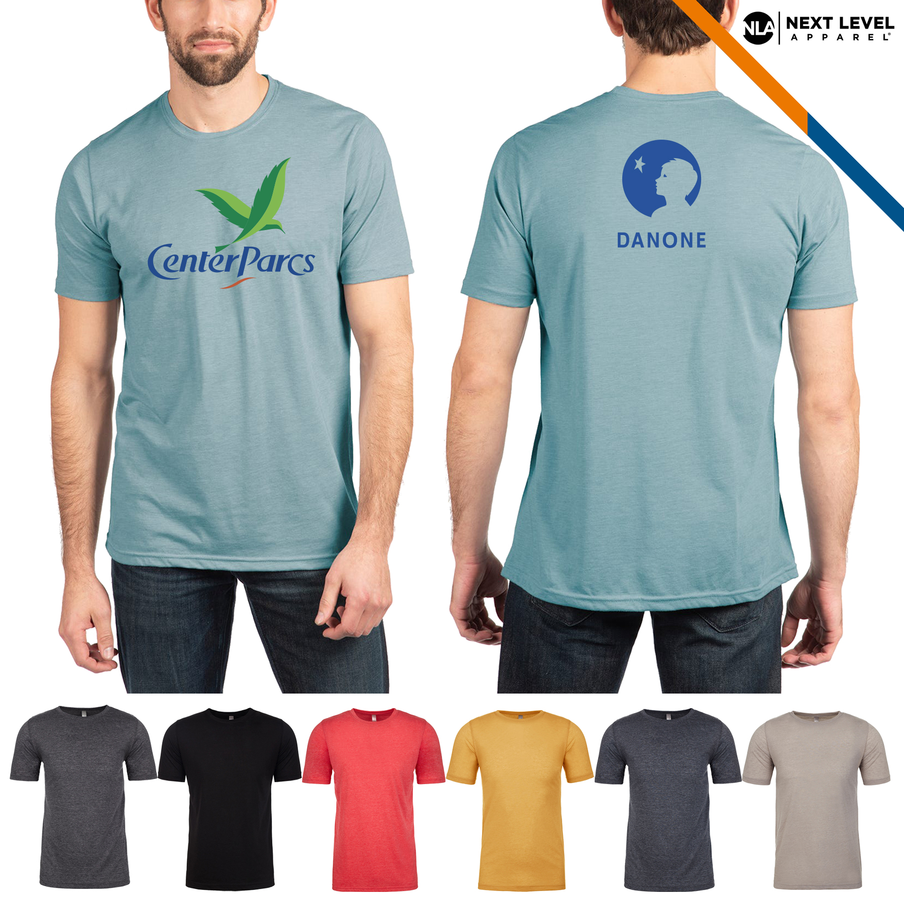 Next Level® 3.7 oz. 65/35% Poly/Cotton Men Tees