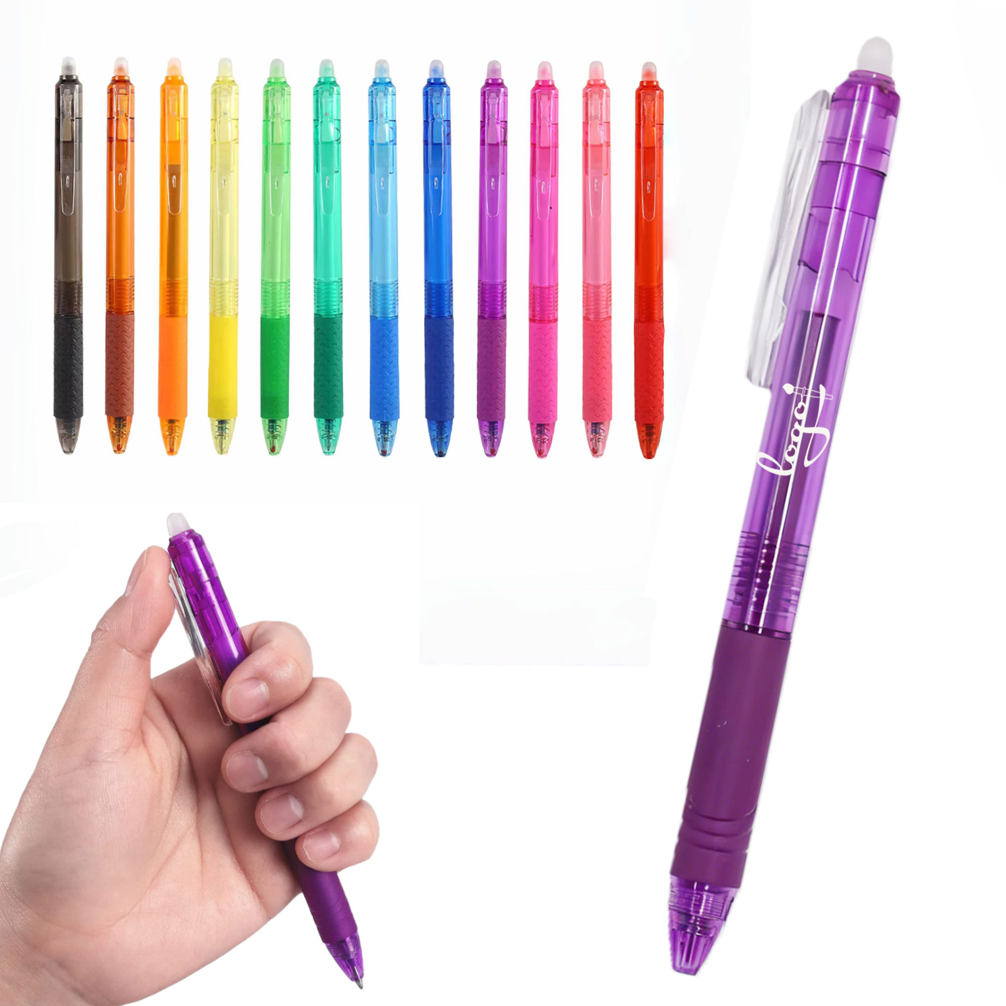 Side Press Erasable Pen
