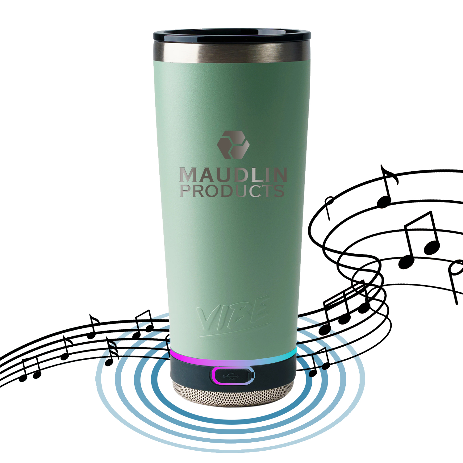Vibe 18oz Speaker Tumbler 1