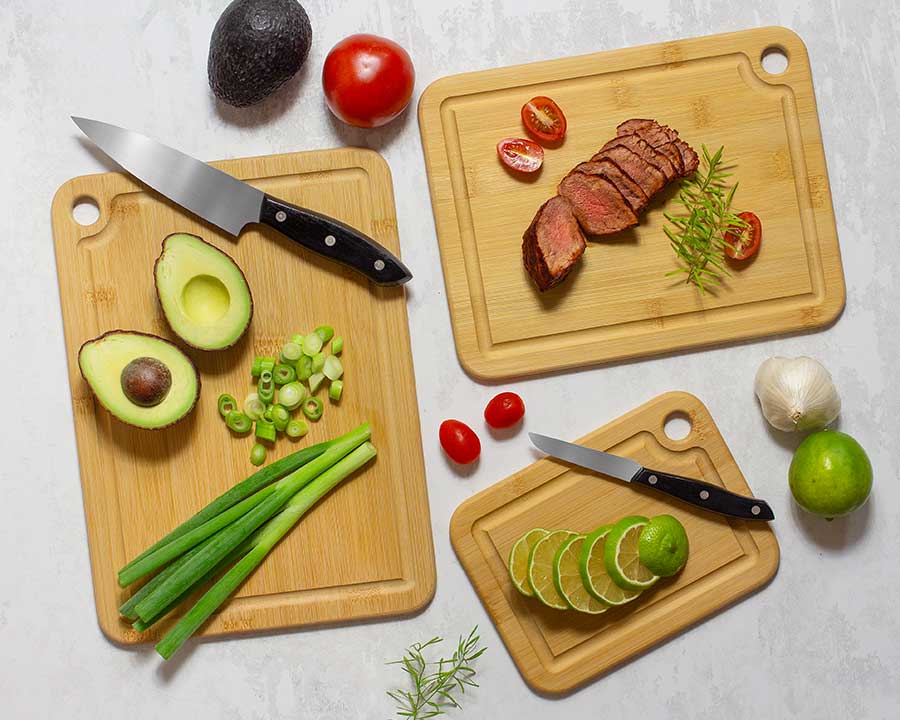 Brand new products available now. Form bamboo cutting boards to acacia bottle pourers there is no better way to promote your brand than with branded kitchenware from totally bamboo.