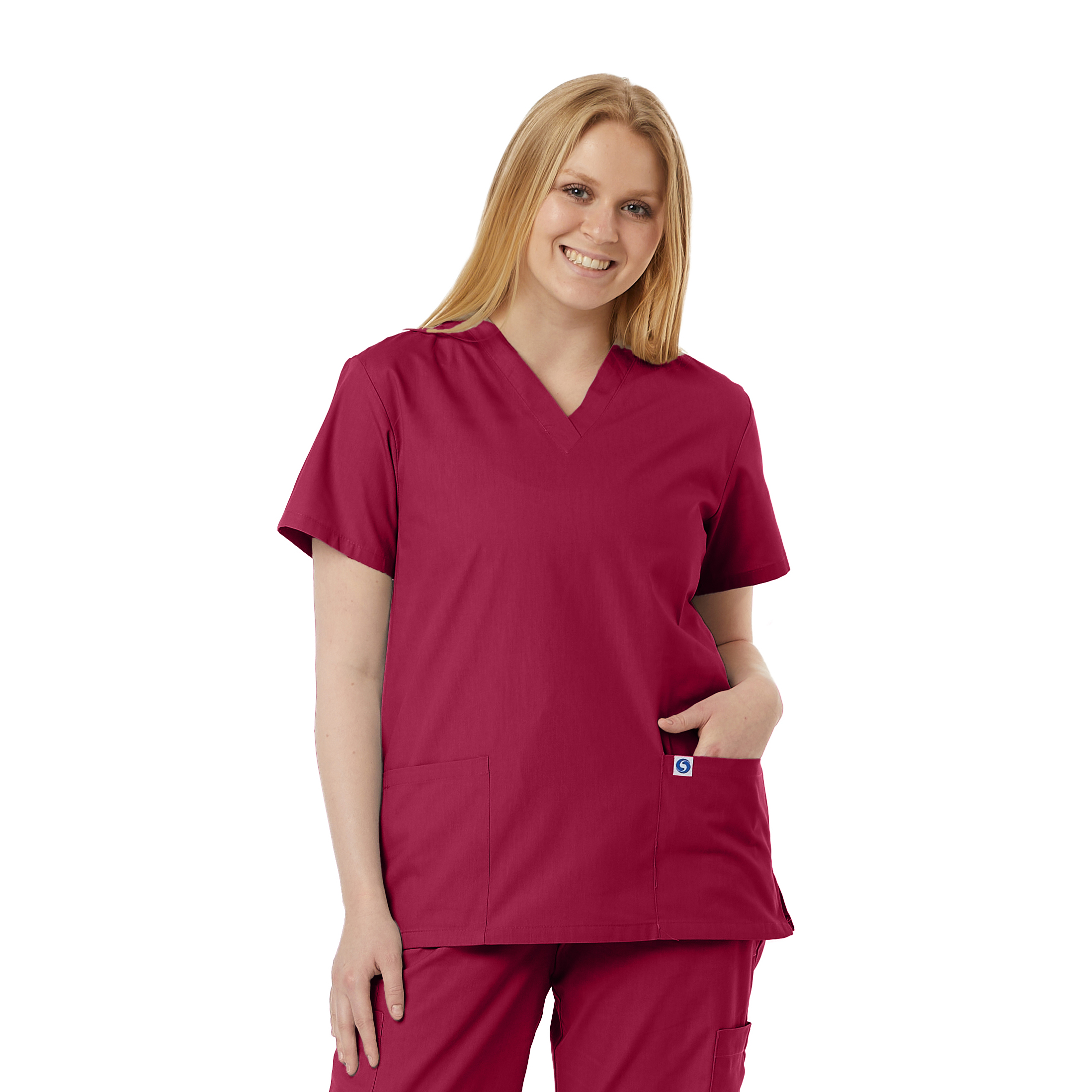 Unisex V-Neck Scrub Tunic 41