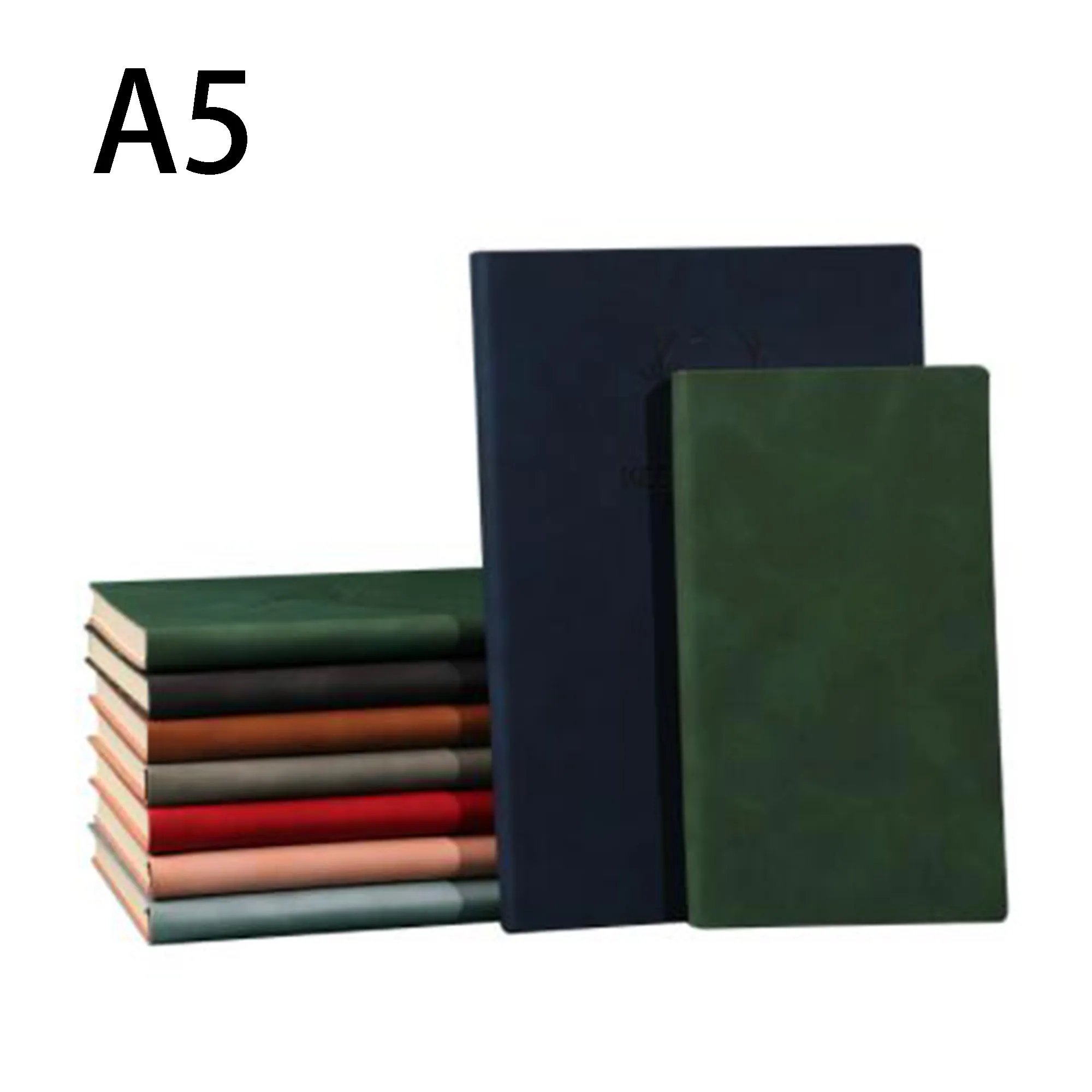 A5 Sheepskin Business Notebook